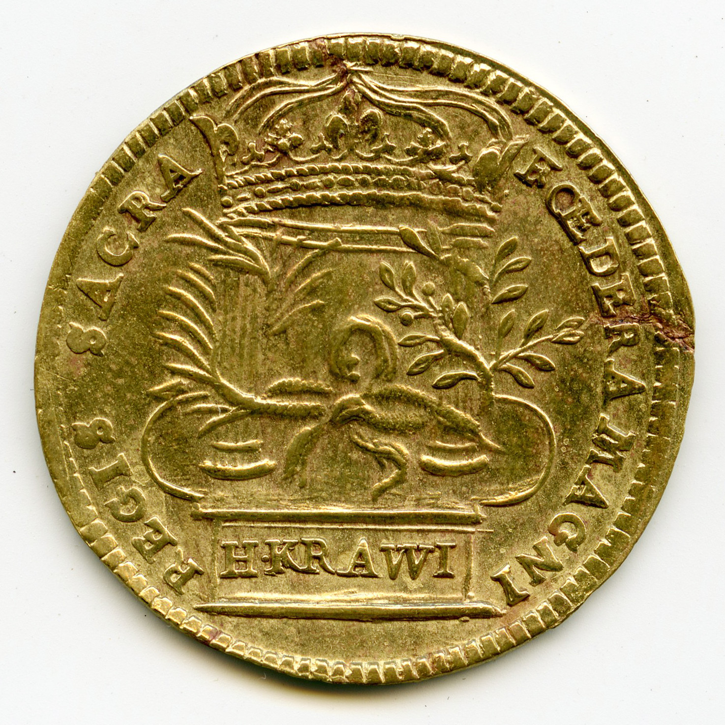 Jeton - Henri IV et Maria Augusta revers Jeton - Henri IV et Maria Augusta revers