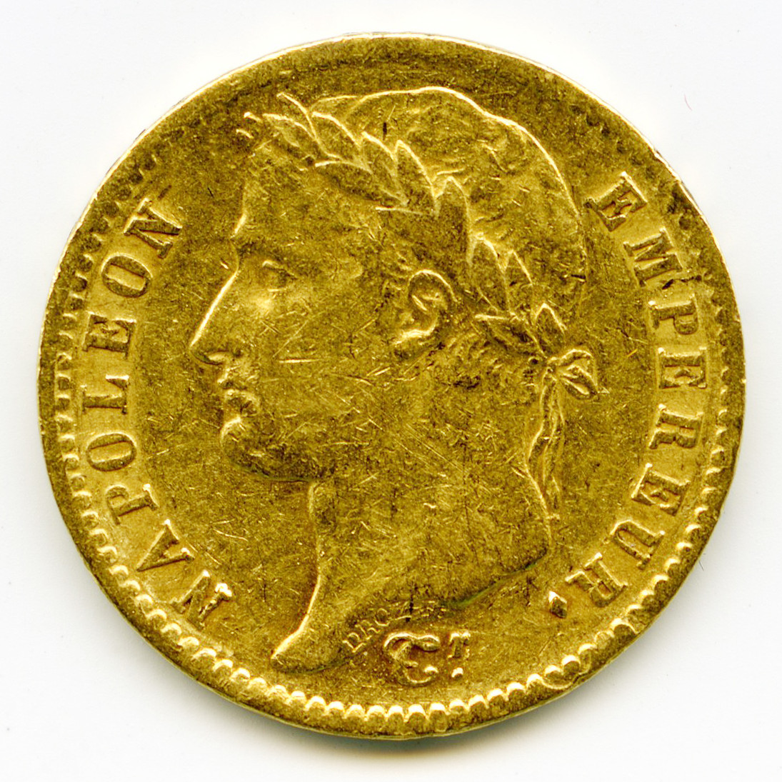Napoléon Ier - 20 Francs - 1812 A avers