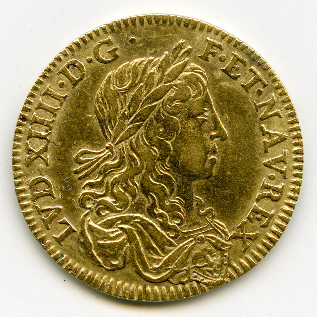 Louis XIV - Ordinaire des guerres - ND avers Louis XIV - Ordinaire des guerres - ND avers