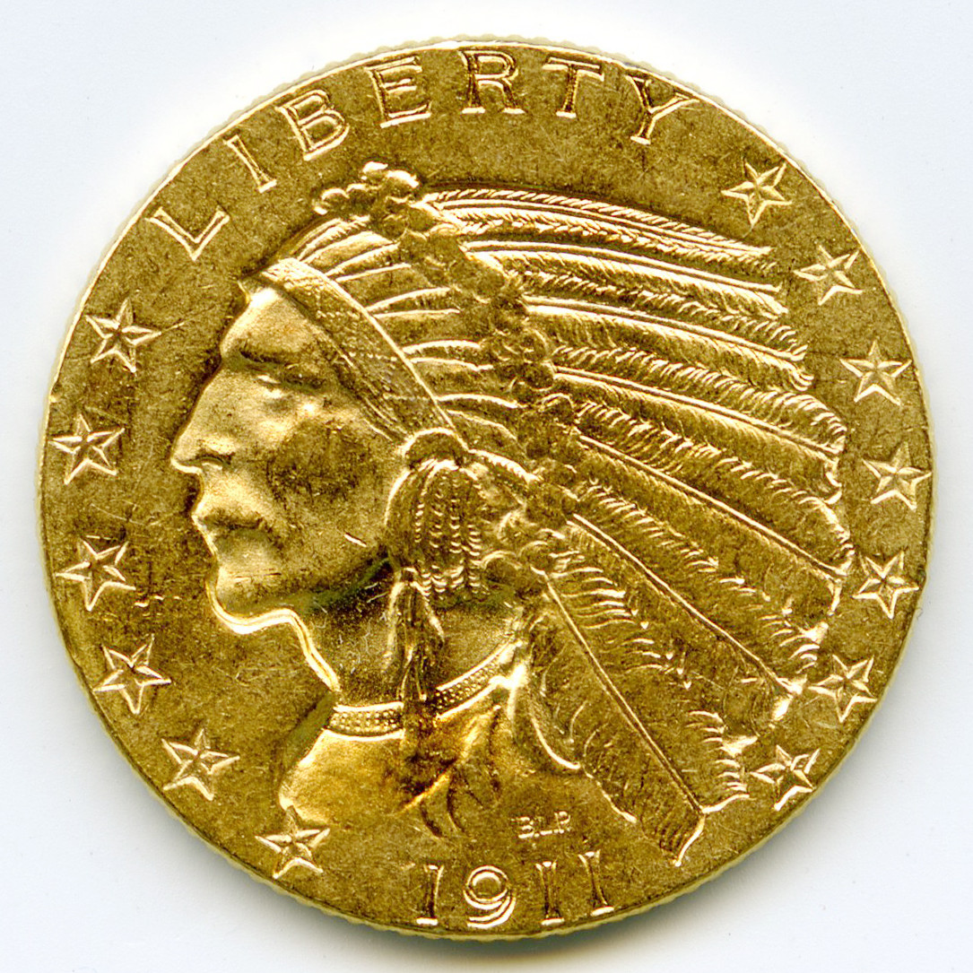 USA - 5 Dollars - 1911 avers