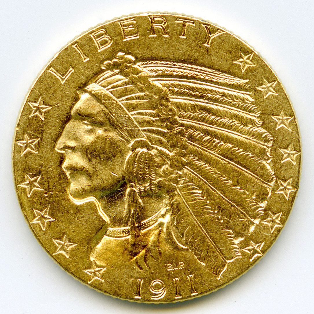 USA - 5 Dollars - 1911 avers USA - 5 Dollars - 1911 avers