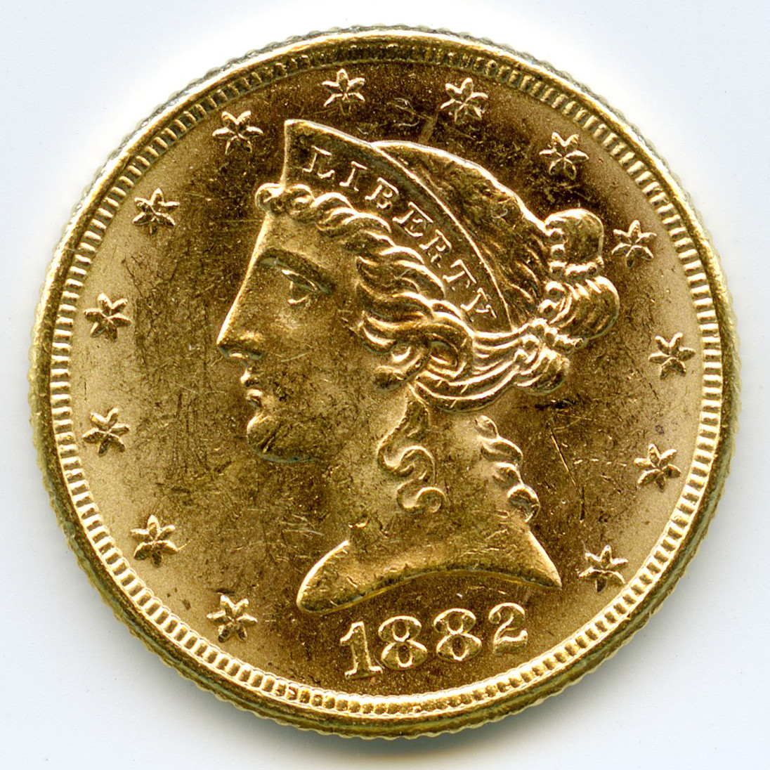 USA - 5 Dollars - 1882 avers