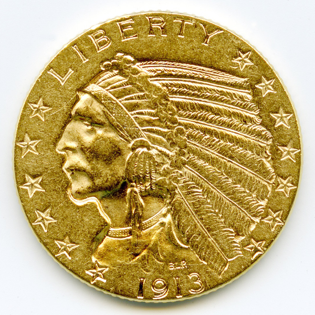 USA - 5 Dollars - 1913 avers USA - 5 Dollars - 1913 avers