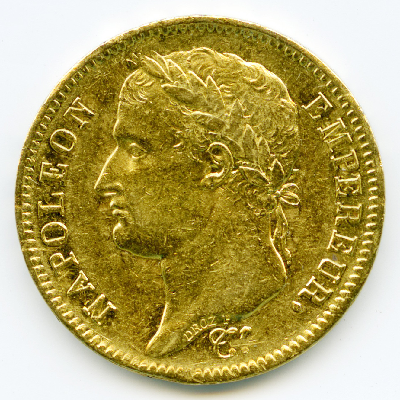 Napoléon Ier - 40 Francs - 1811 K avers