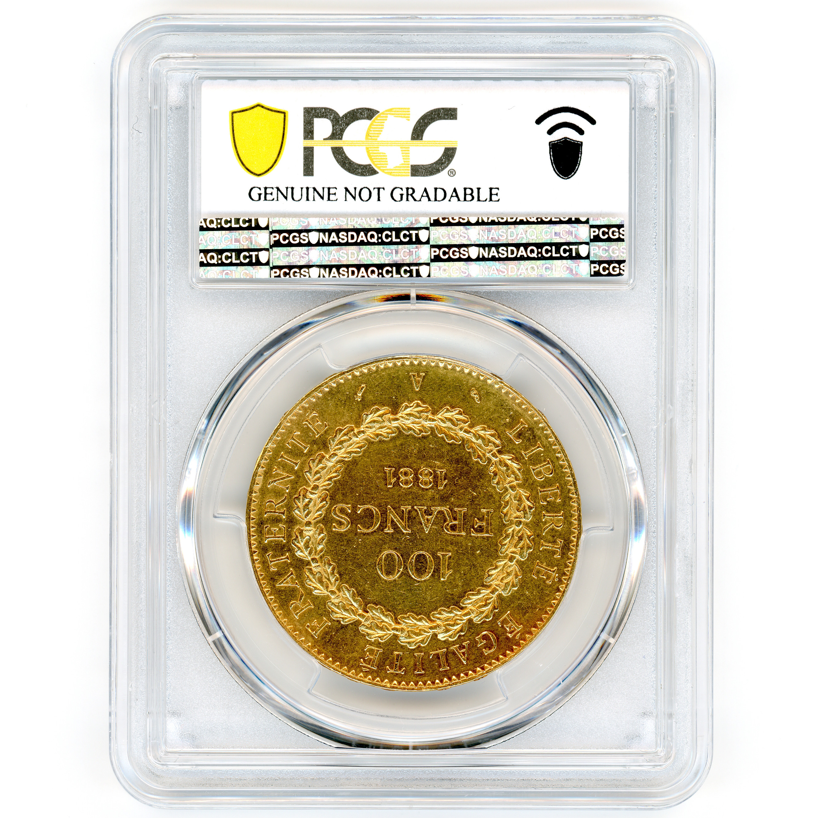 100 Francs Génie - 1881 A revers 100 Francs Génie - 1881 A revers