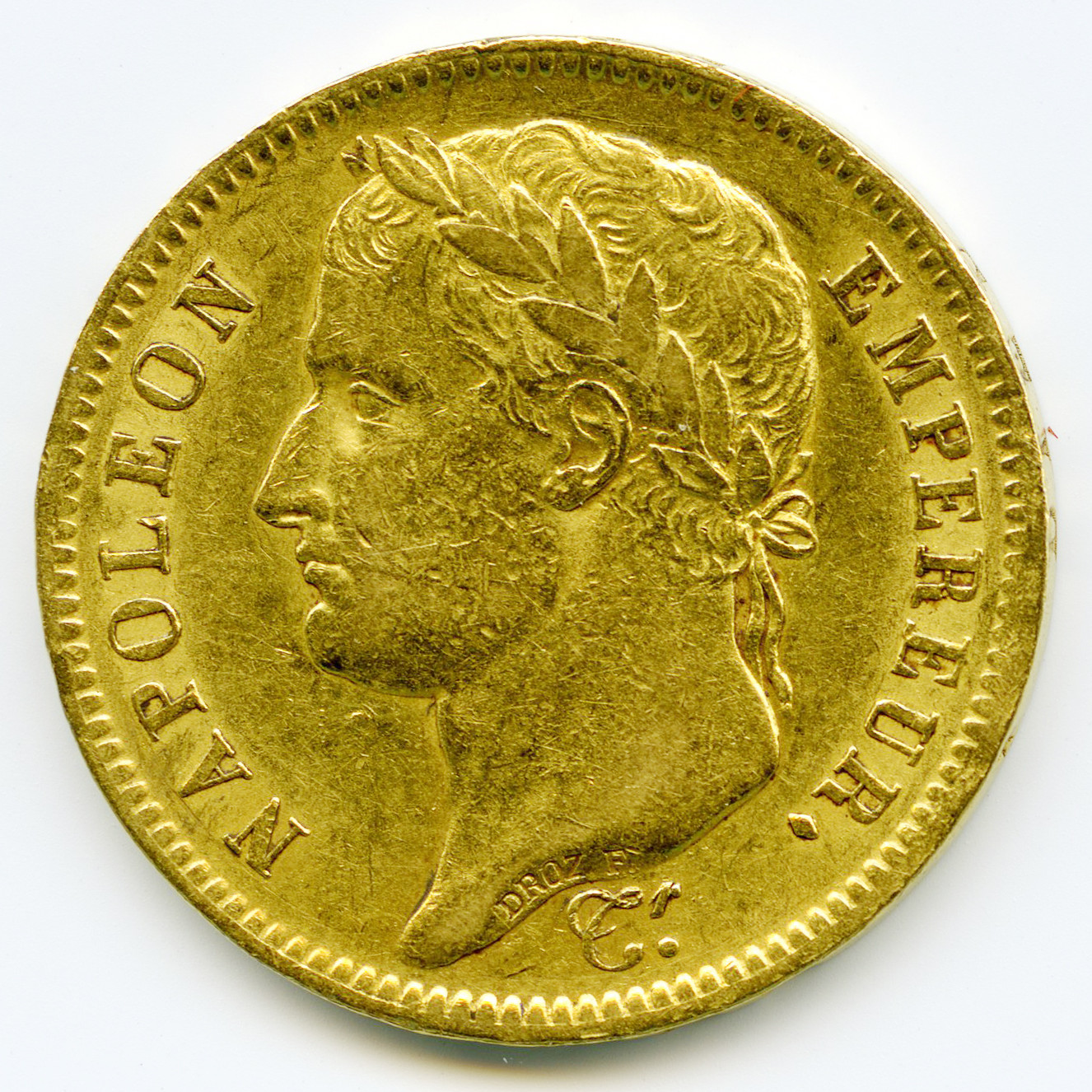 Napoléon Ier - 40 Francs - 1811 A avers