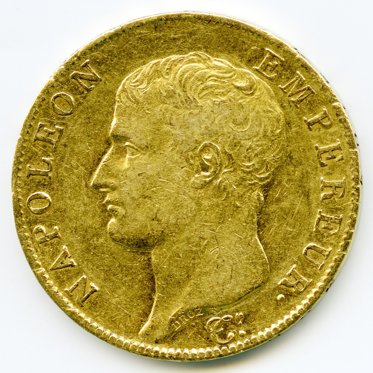Napoléon Ier - 40 Francs - L'An 13 A avers Napoléon Ier - 40 Francs - L'An 13 A avers