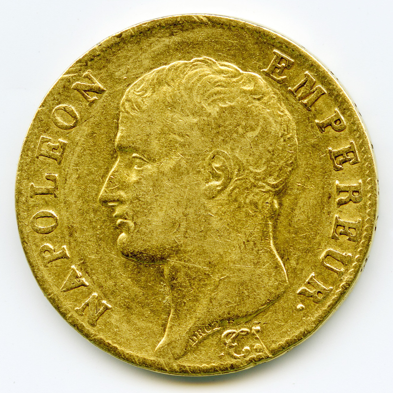 Napoléon Ier - 40 Francs - 1806 U avers