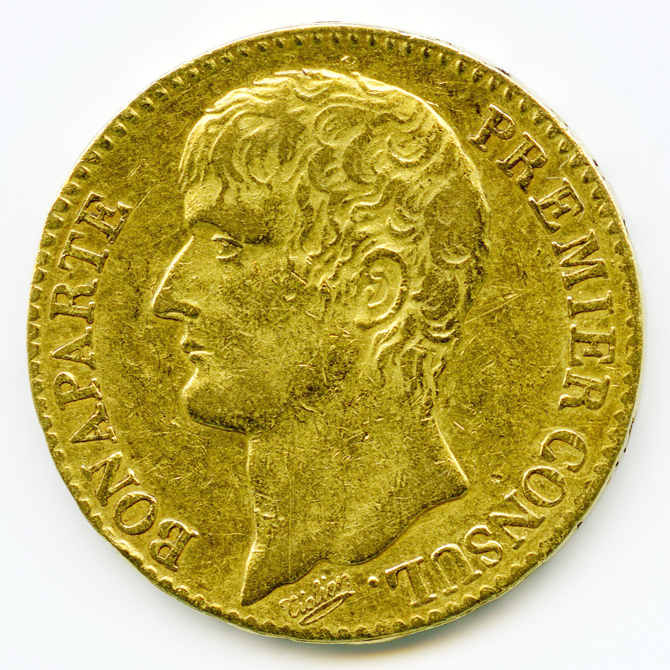 Bonaparte - 40 Francs - L'An 12 A avers Bonaparte - 40 Francs - L'An 12 A avers