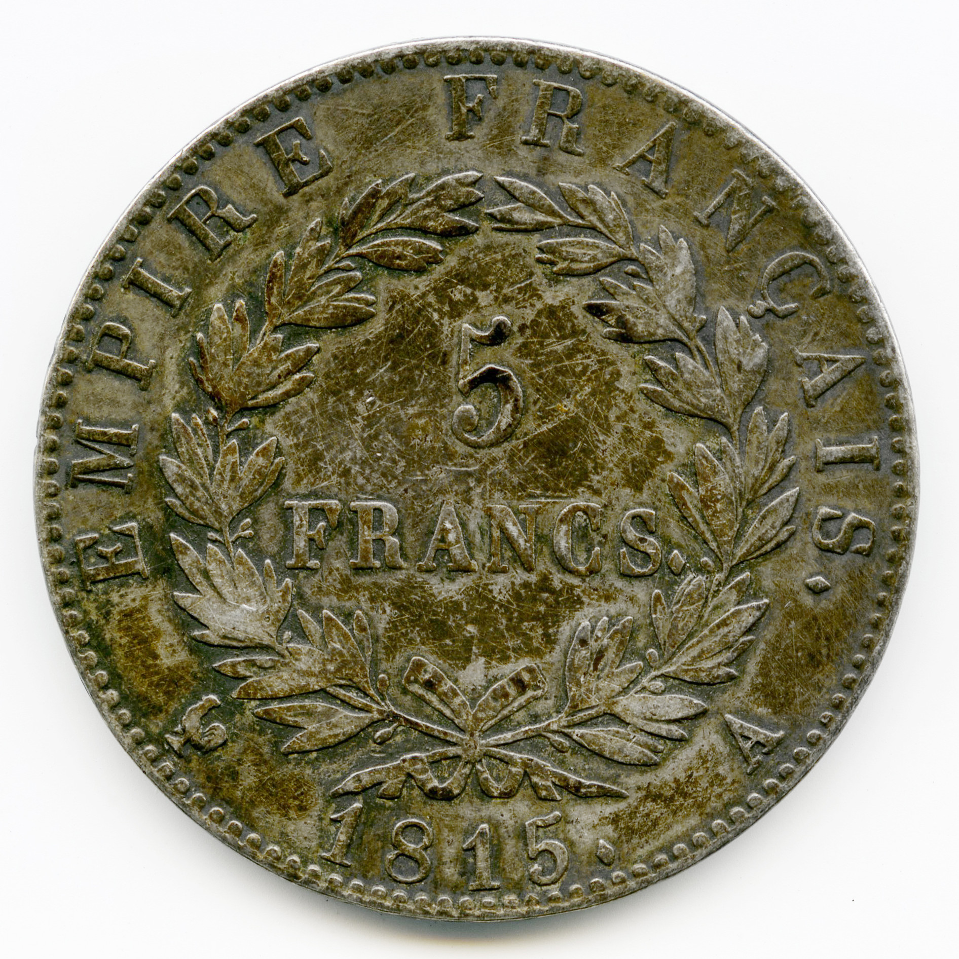 Napoléon Ier - 5 Francs - 1815 A revers