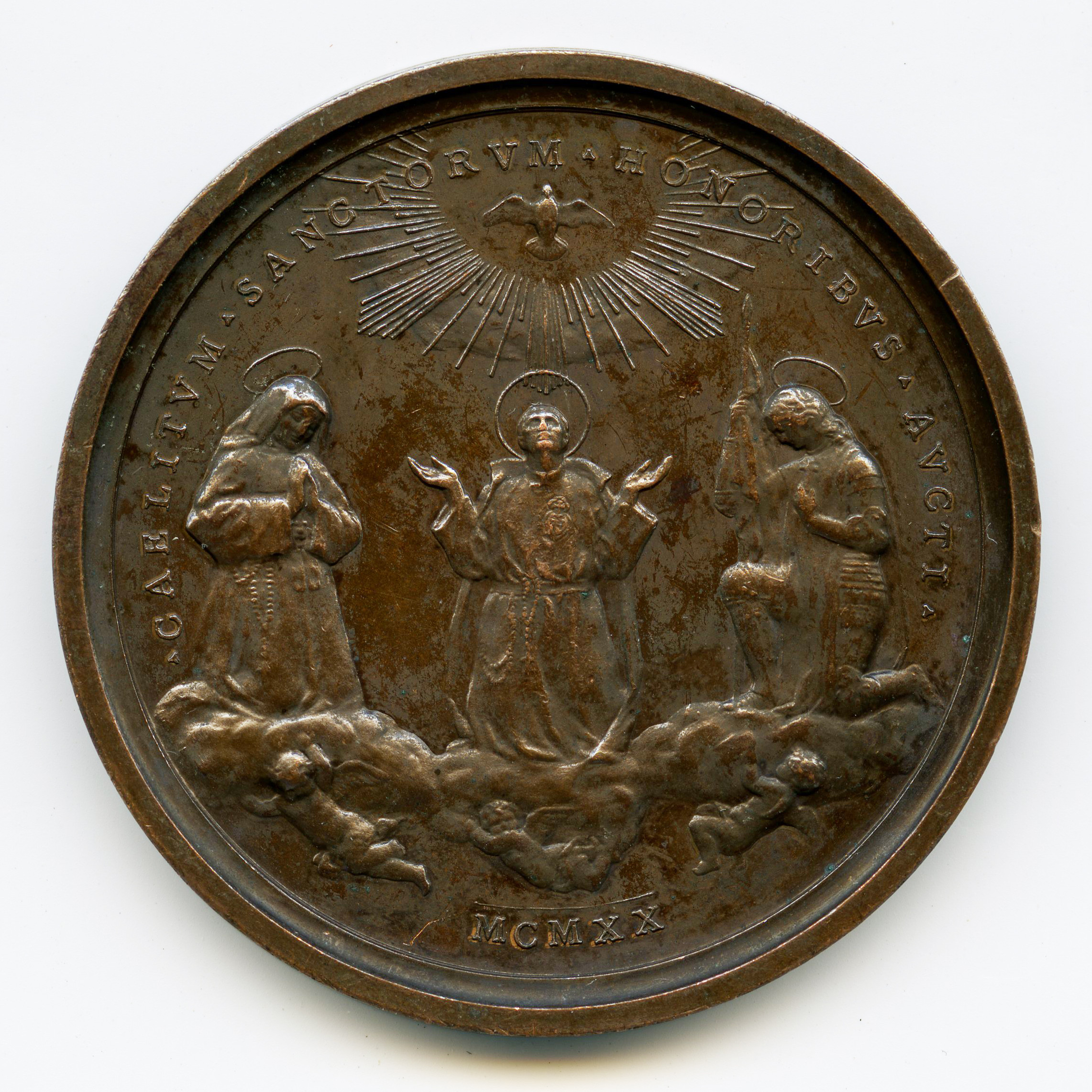 Vatican - Médaille - Benoît XV revers