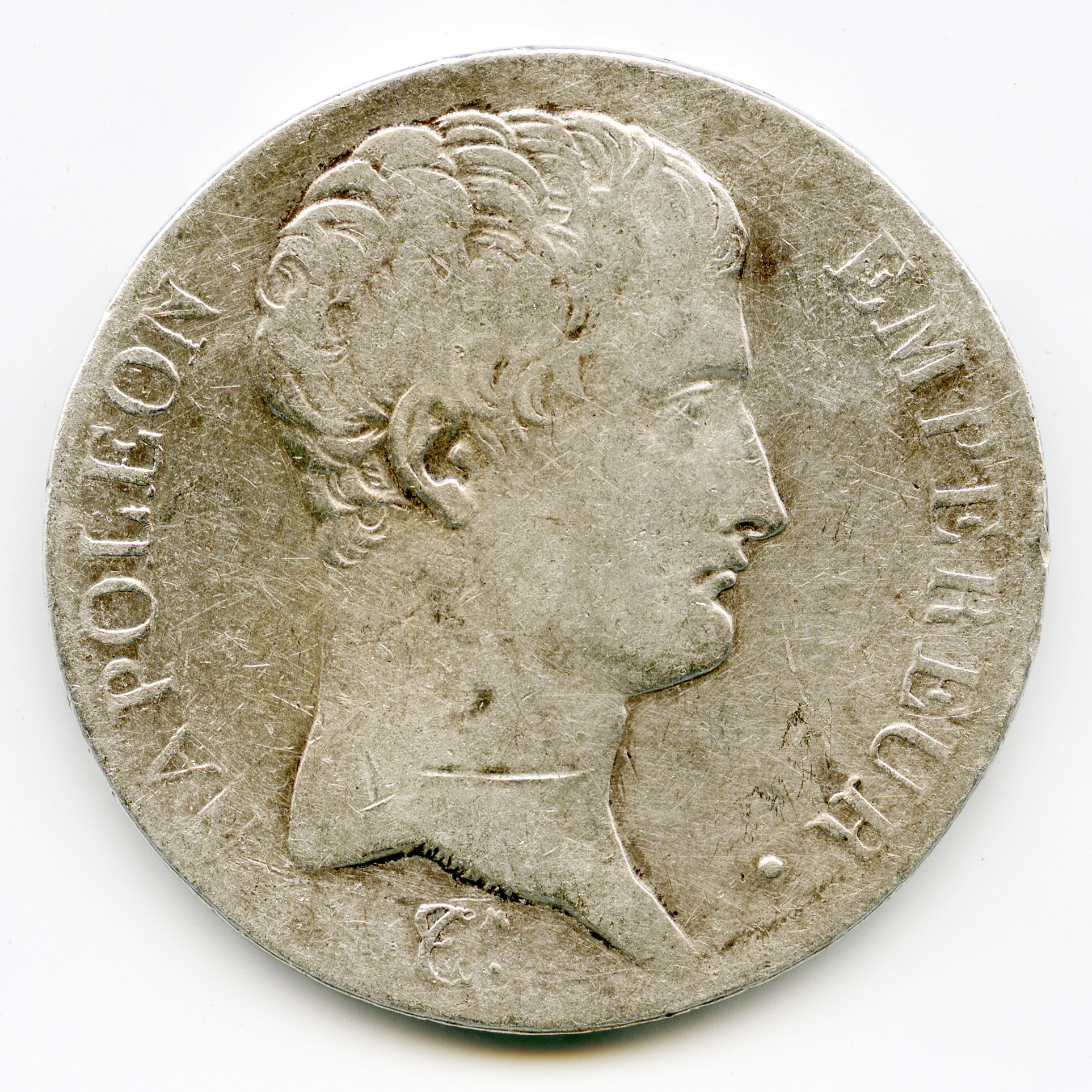 Napoléon Empereur - 5 Francs - An 13 A avers Napoléon Empereur - 5 Francs - An 13 A avers