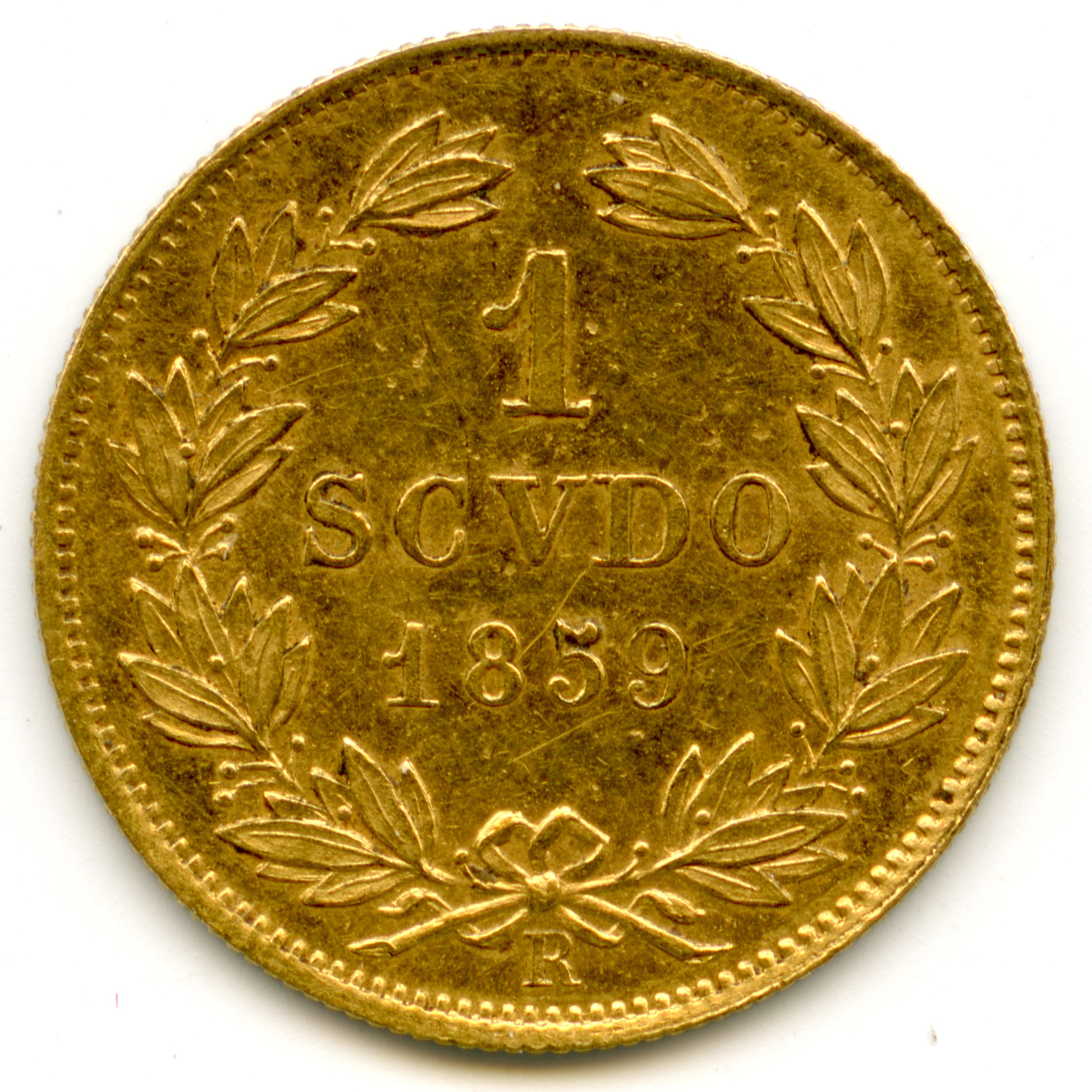 Italie - 1 Scudo - 1859 revers