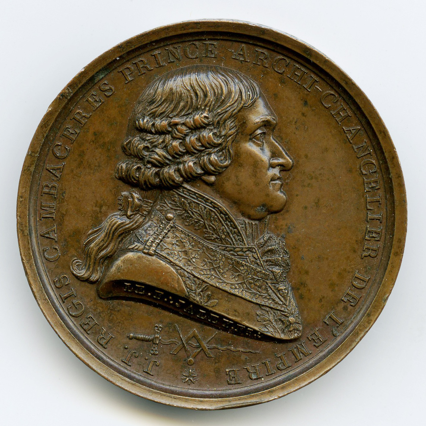 Cambacéres - Médaille - 1807 avers