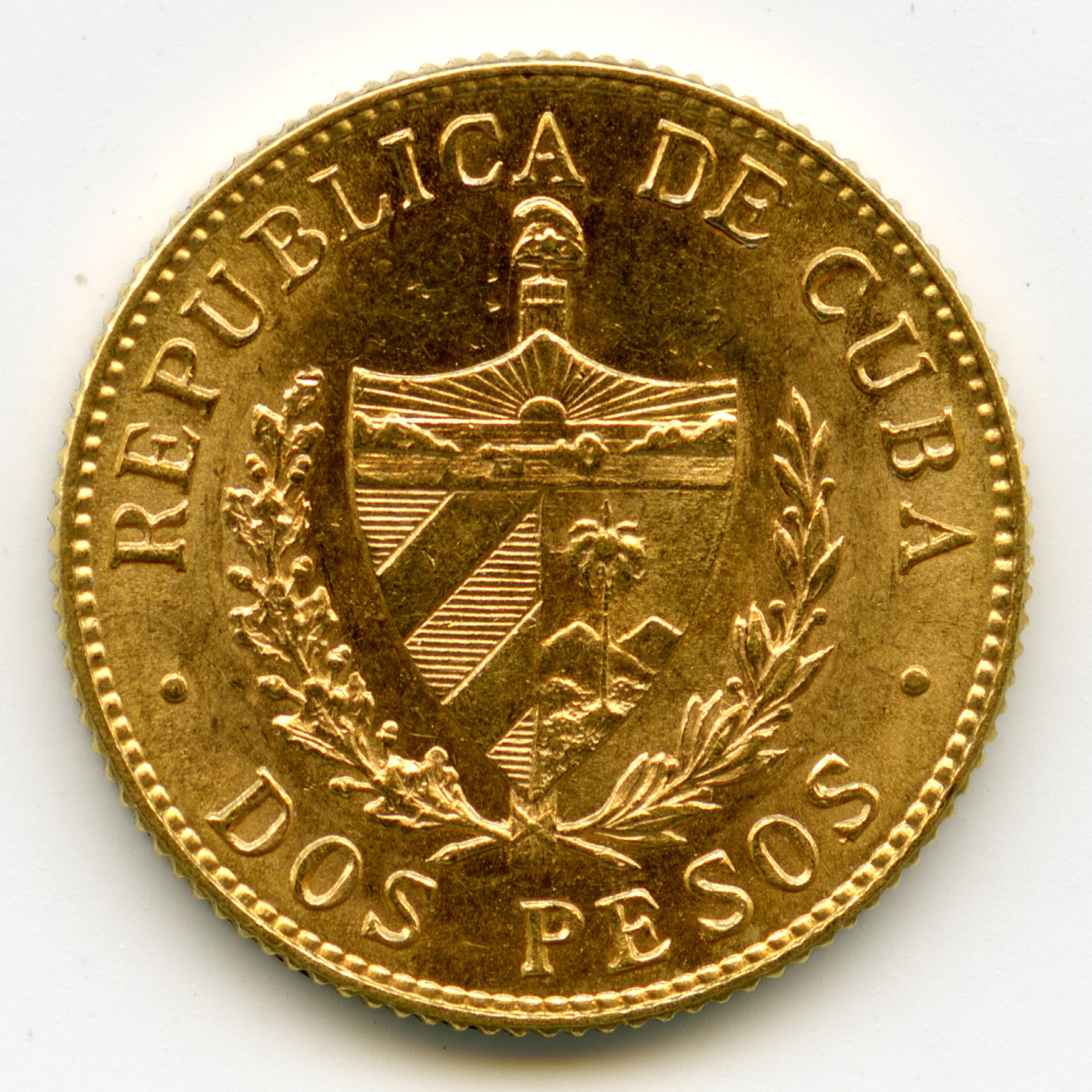 Cuba - 2 Pesos - 1916 revers