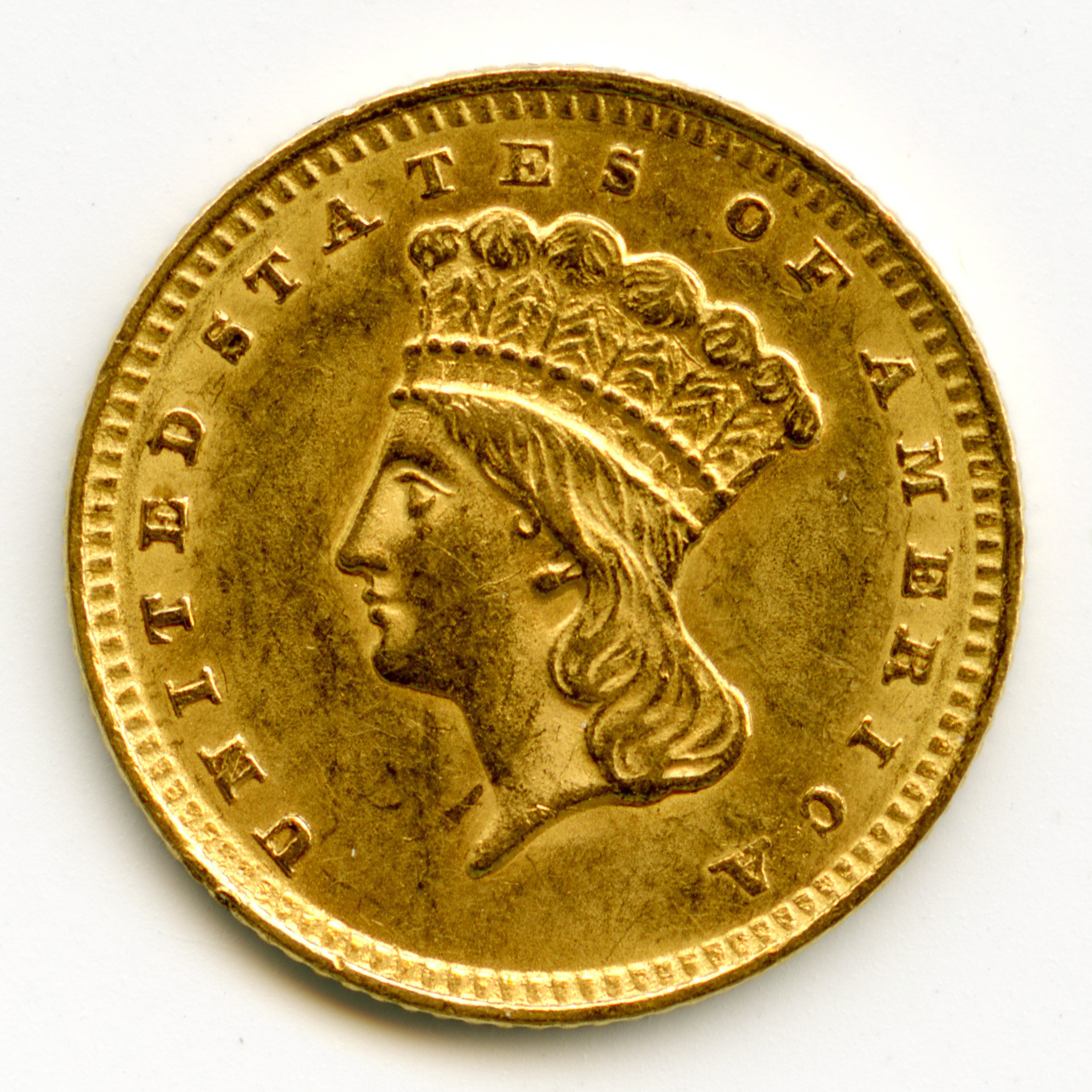 USA - 1 Dollar - 1862 avers