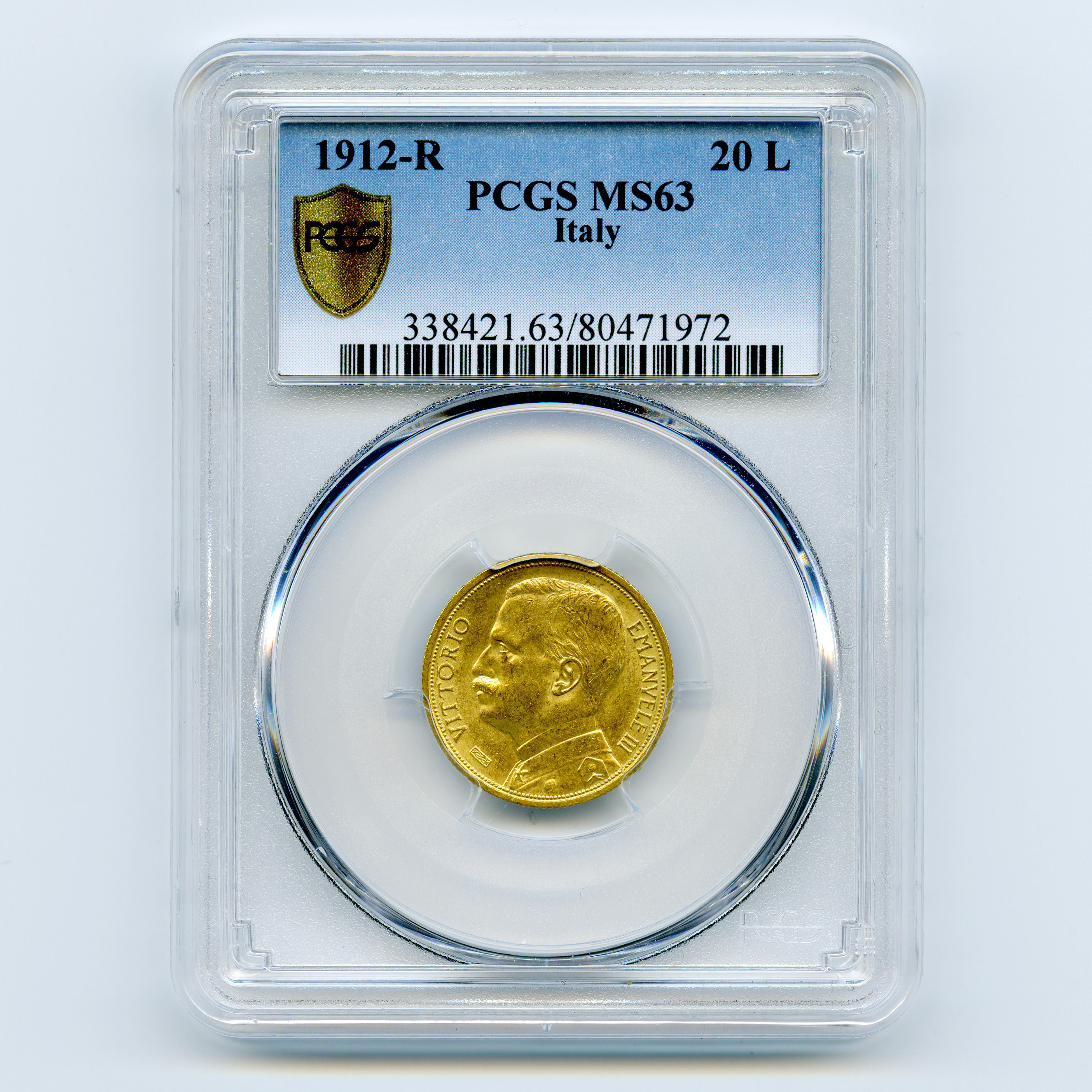 Italie - 20 Lire - 1912 Rome avers Italie - 20 Lire - 1912 Rome avers