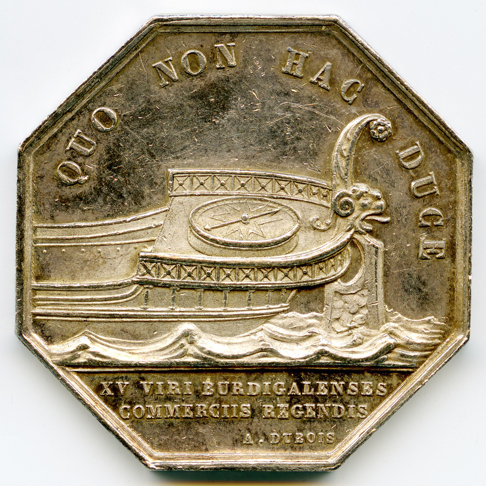 Jeton - Napoléon III - Bordeaux revers Jeton - Napoléon III - Bordeaux revers