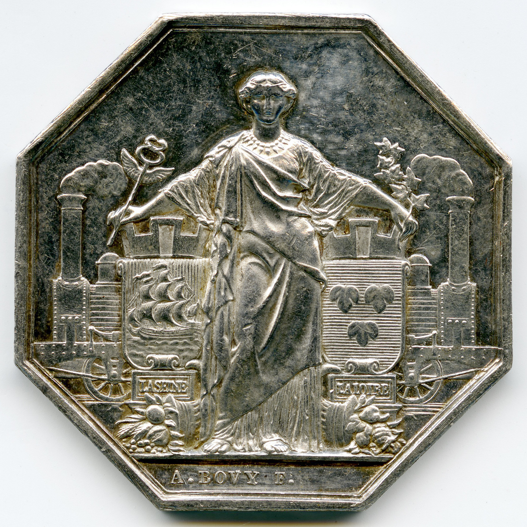 Chemin de fer de Paris à Orléans - 1838 avers Chemin de fer de Paris à Orléans - 1838 avers