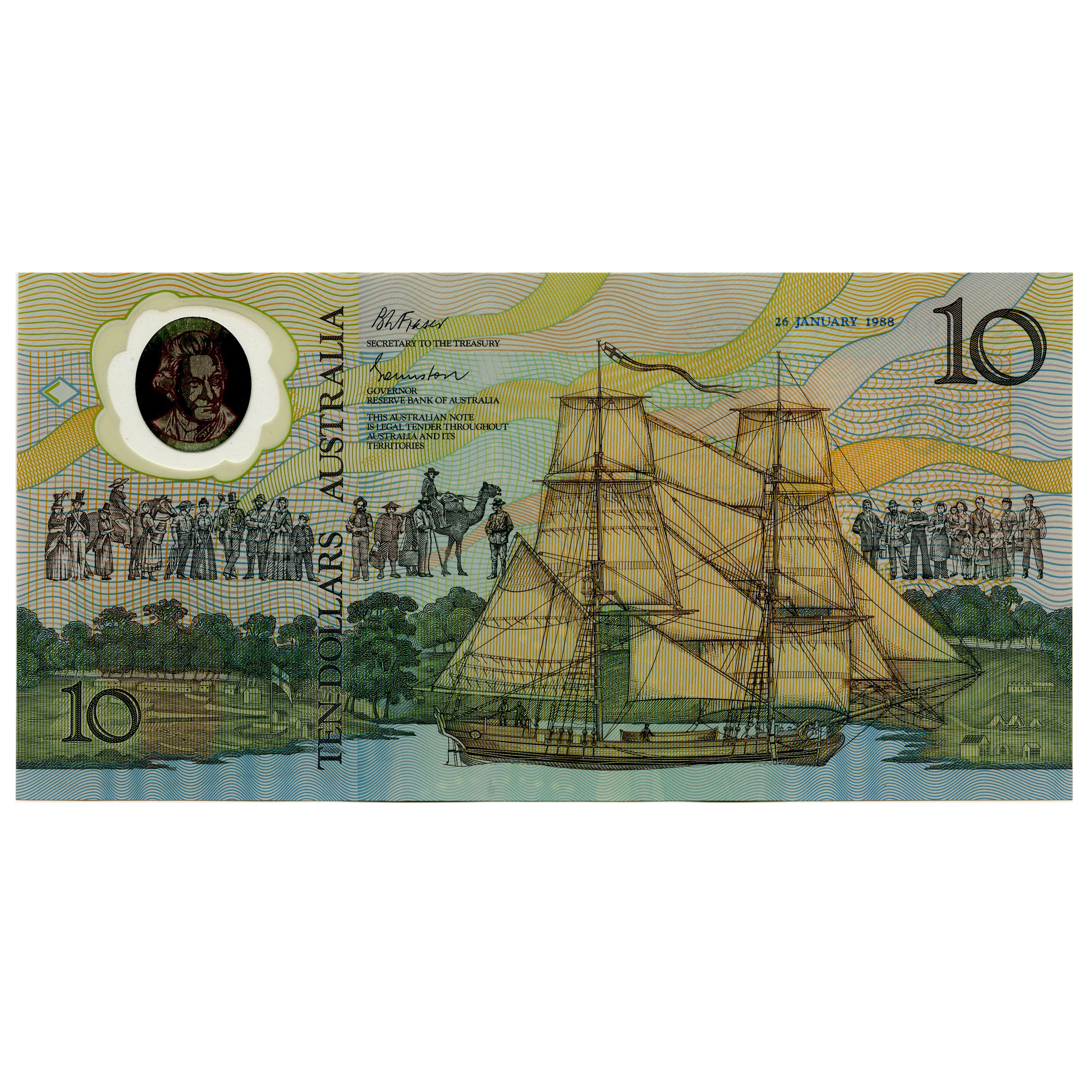 Australie - 10 Dollars - AA10014064 revers