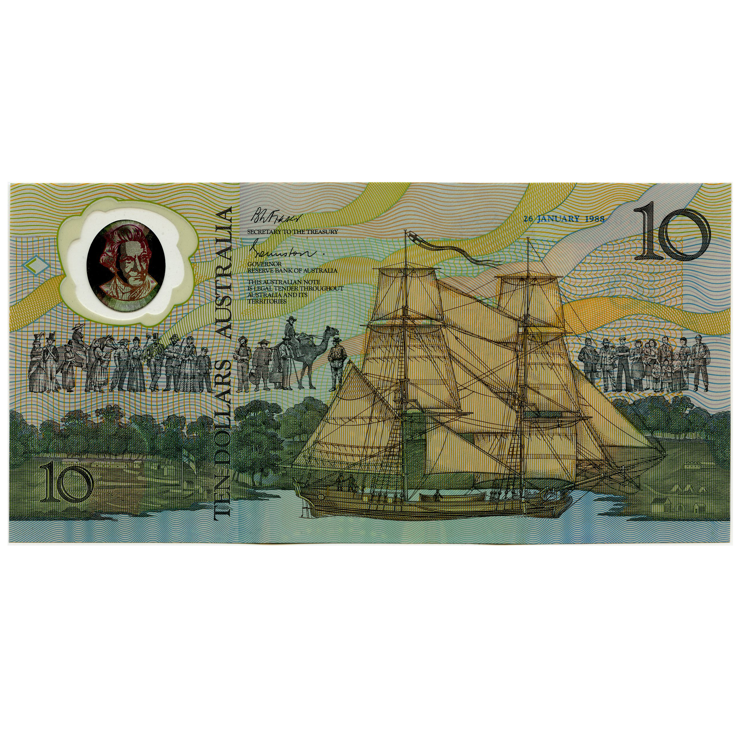 Australie - 10 Dollars - AA16094224 revers Australie - 10 Dollars - AA16094224 revers