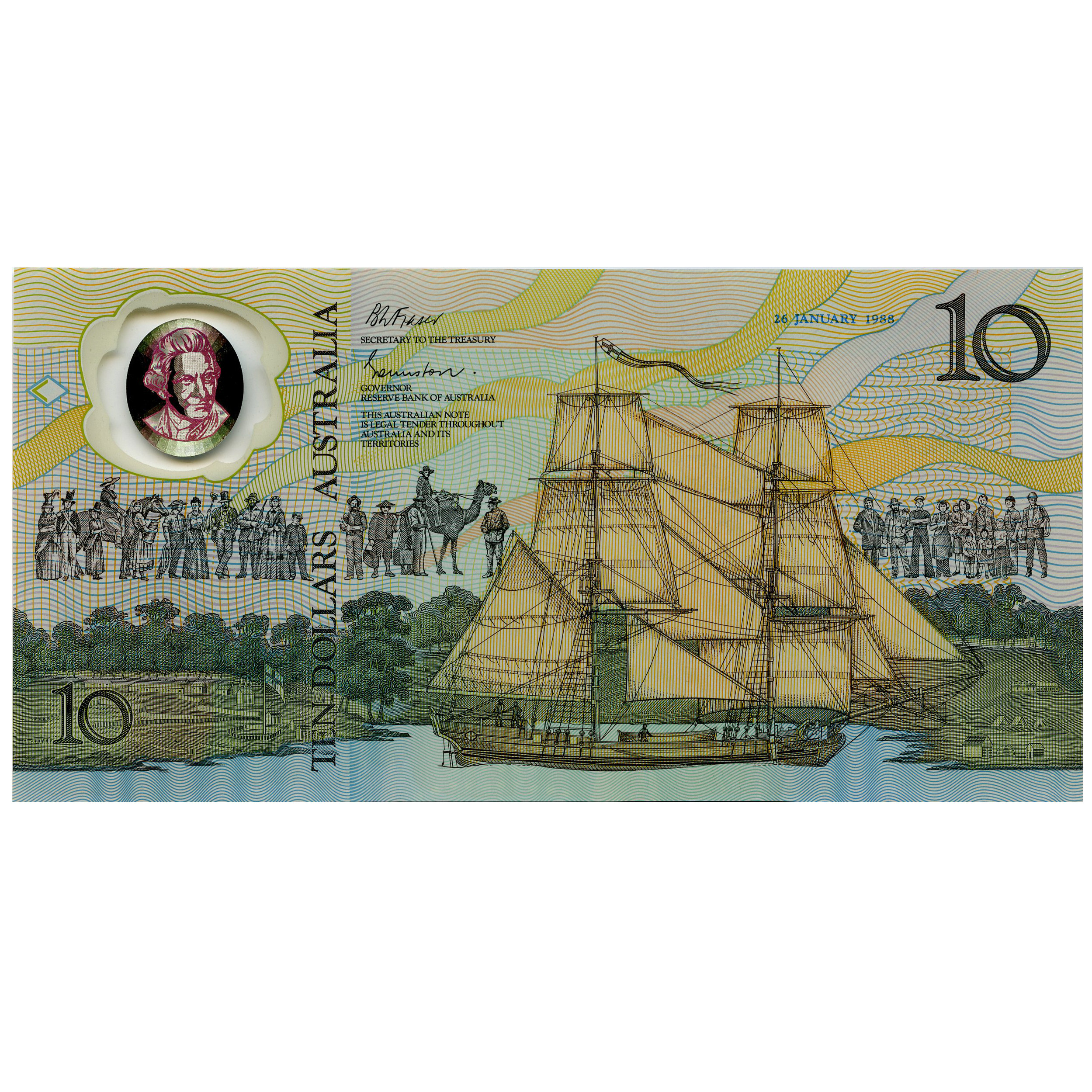 Australie - 10 Dollars - AA11093411 revers