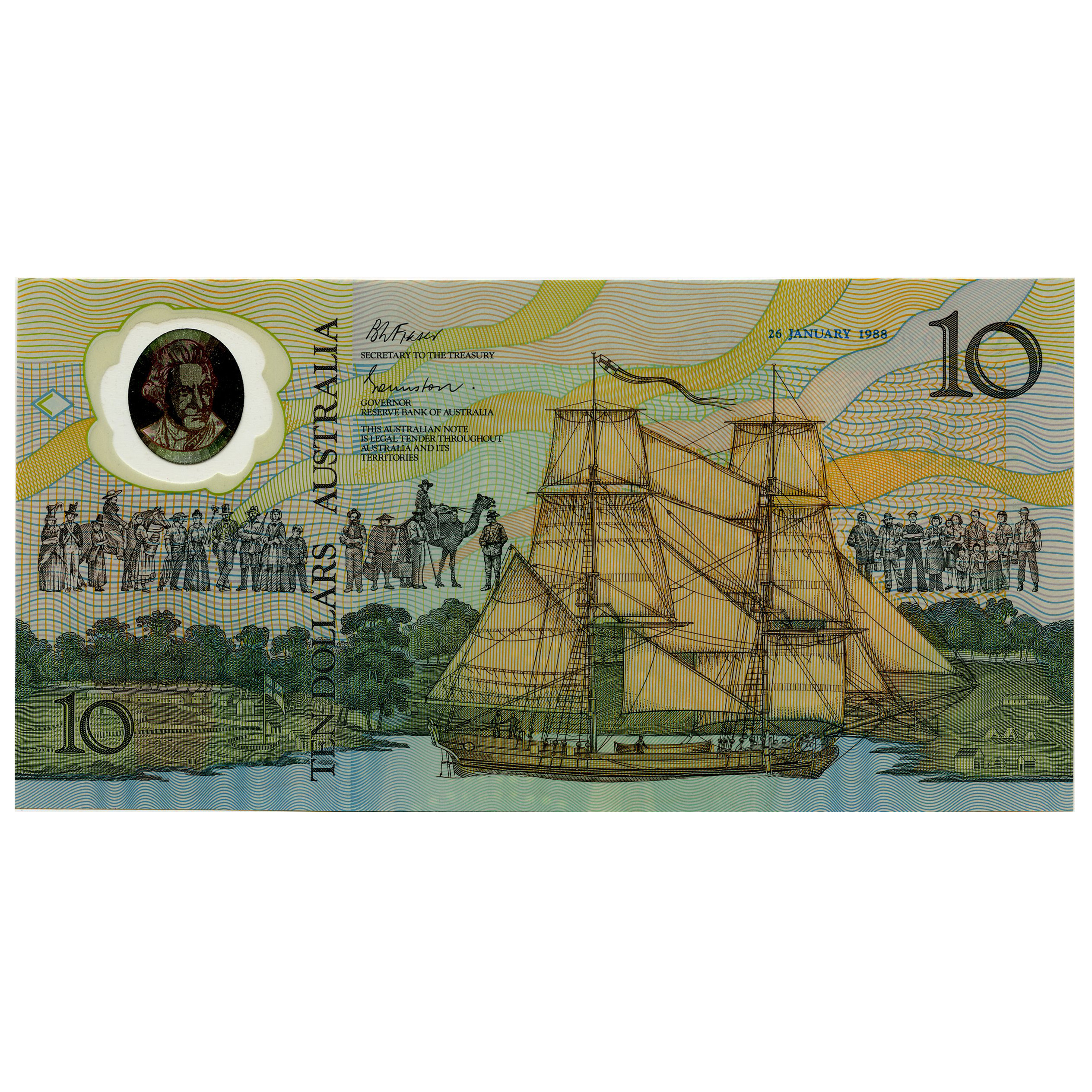 Australie - 10 Dollars - AA10050463 revers