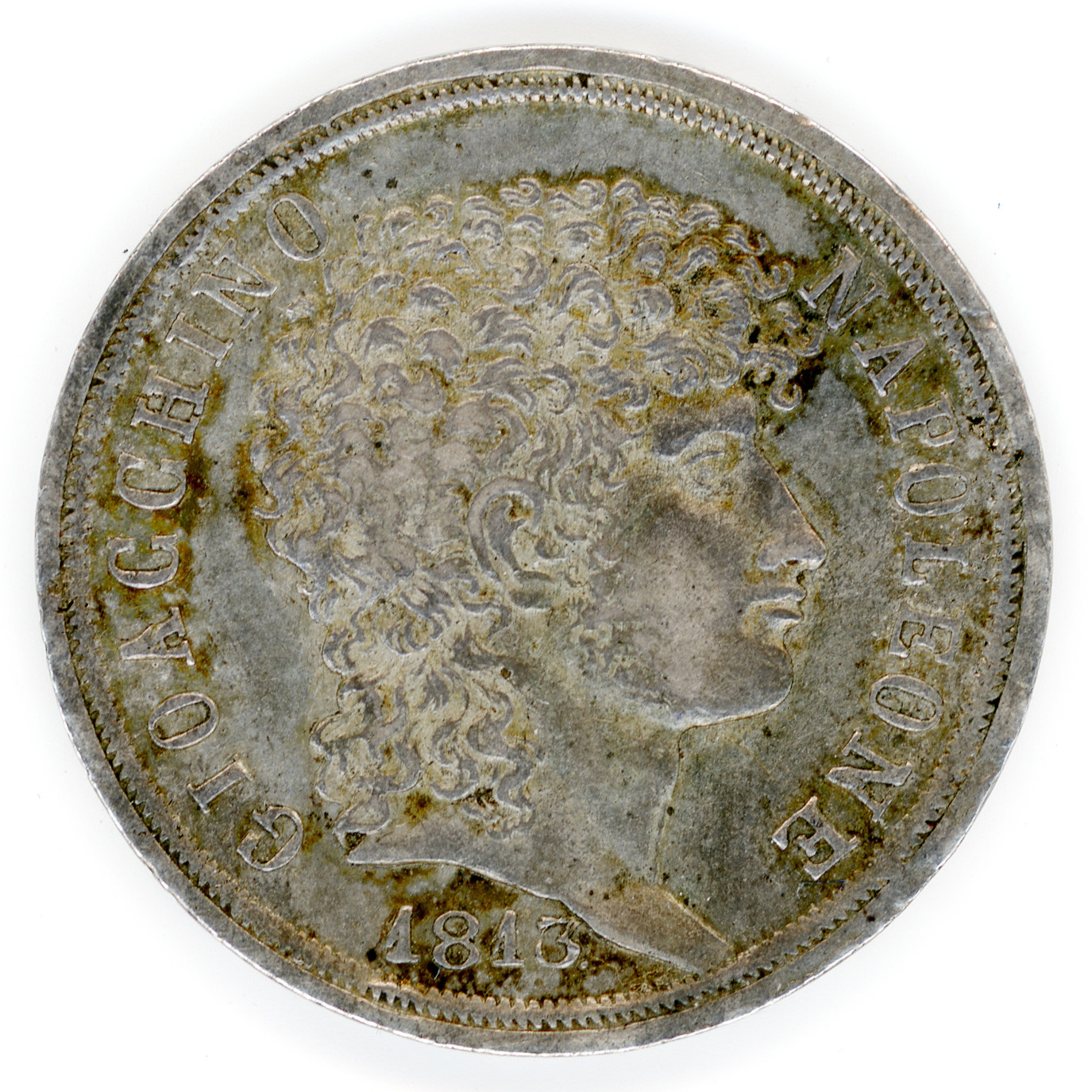 Italie - 2 Lire - 1813 avers Italie - 2 Lire - 1813 avers