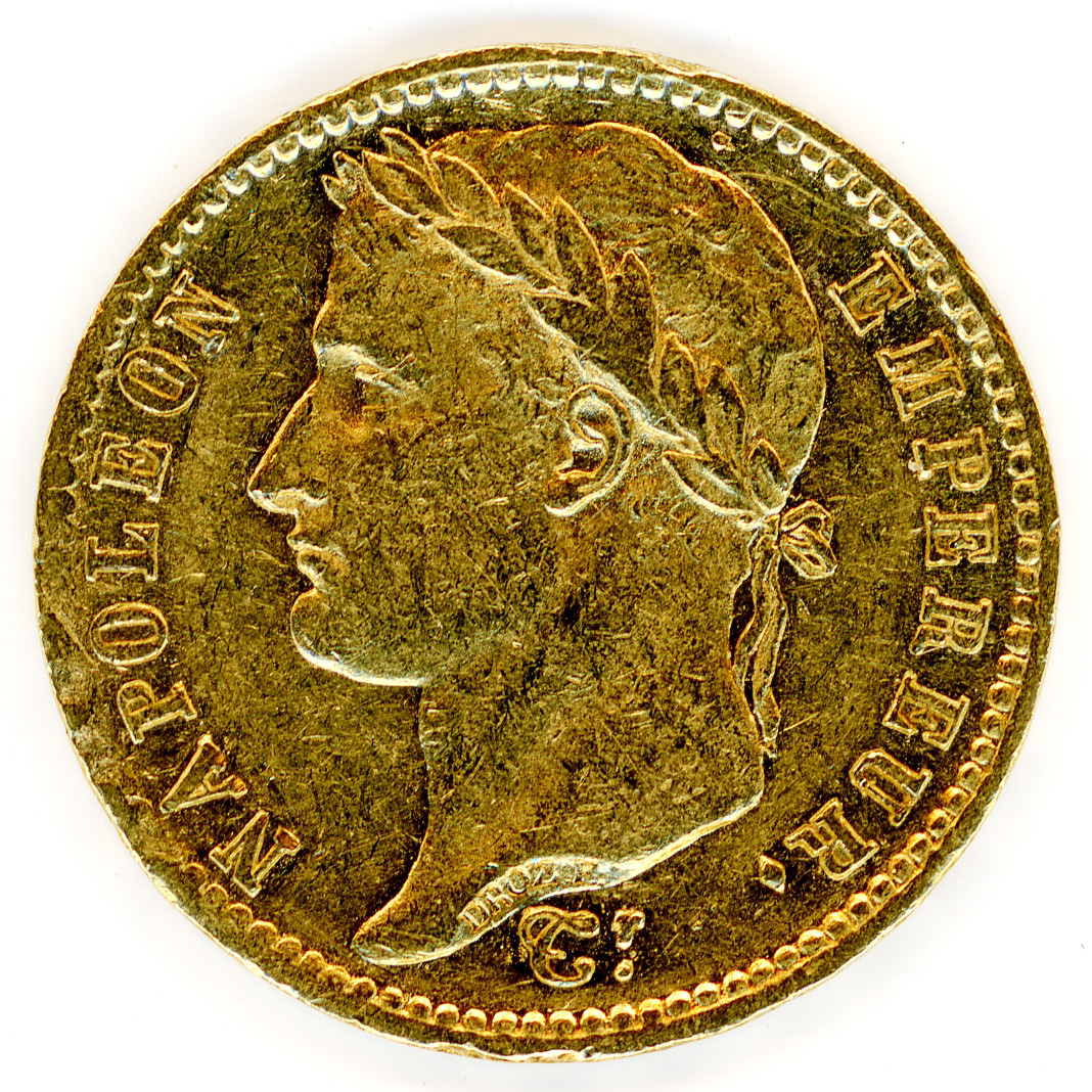 Napoléon Ier - 20 Francs - 1809 A avers