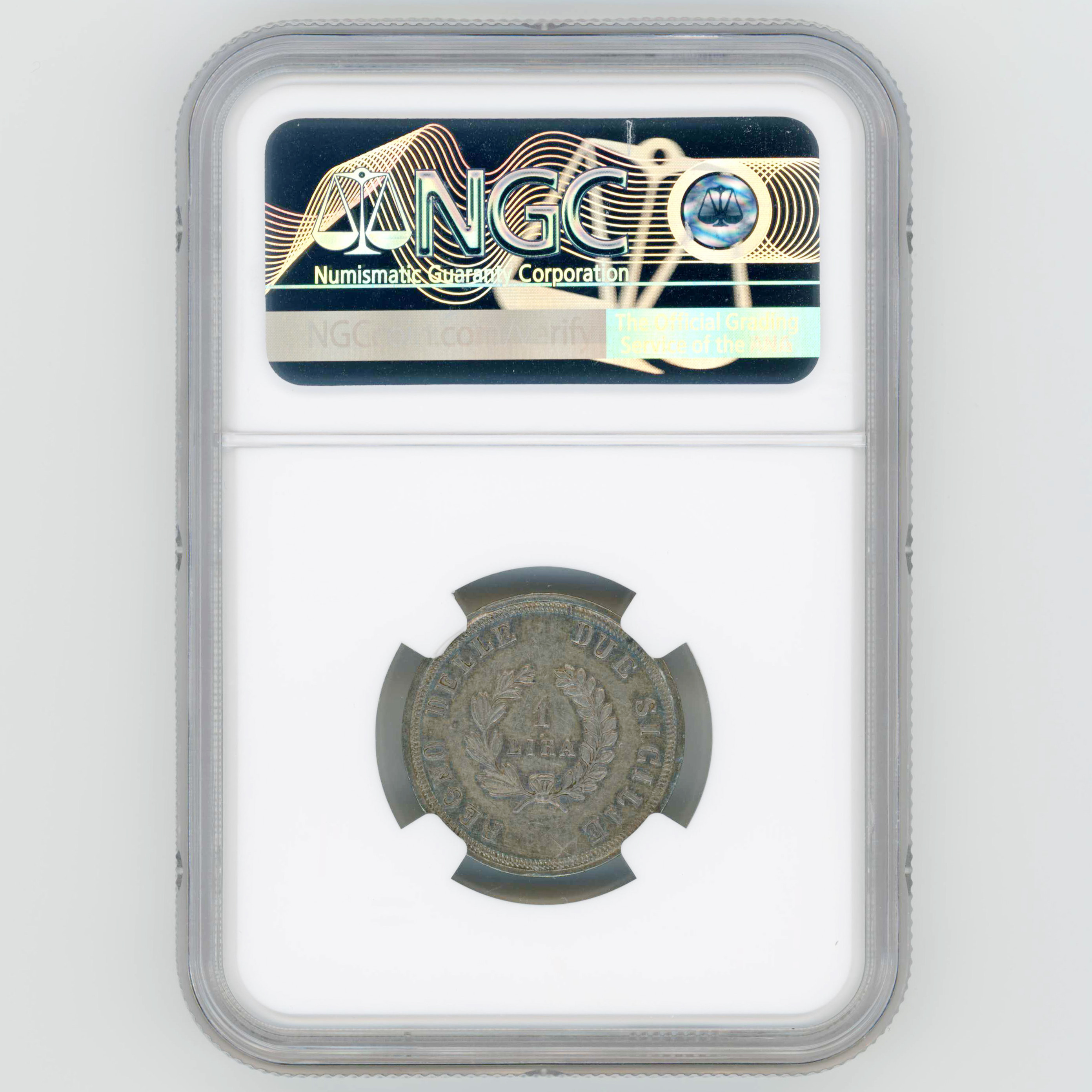 Italie - 1 Lire - 1813 revers Italie - 1 Lire - 1813 revers