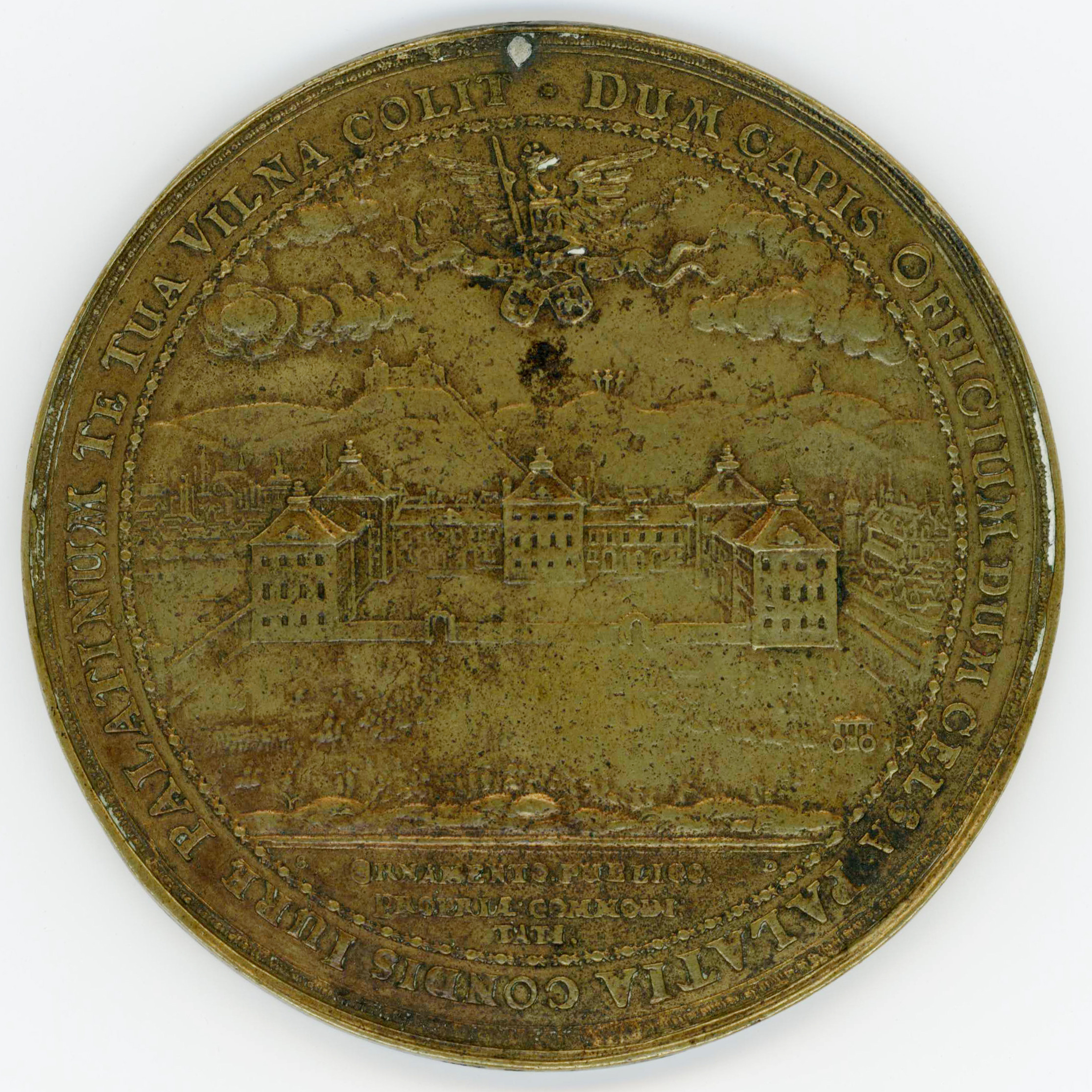 Pologne - Médaille en bronze - 16 Mai 1653 revers
