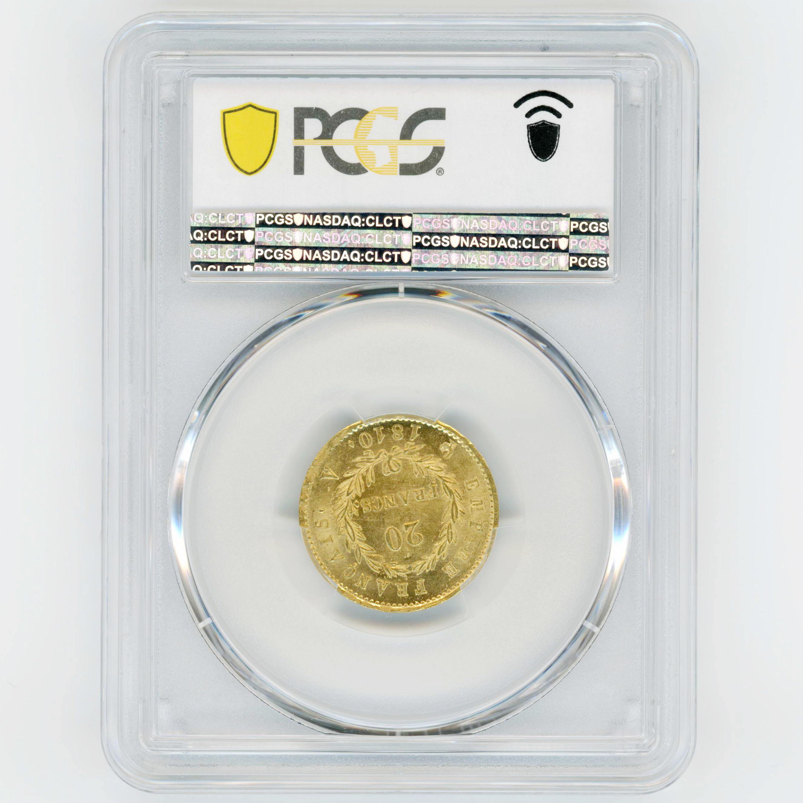 Napoléon Ier - 20 Francs - 1810 A revers Napoléon Ier - 20 Francs - 1810 A revers