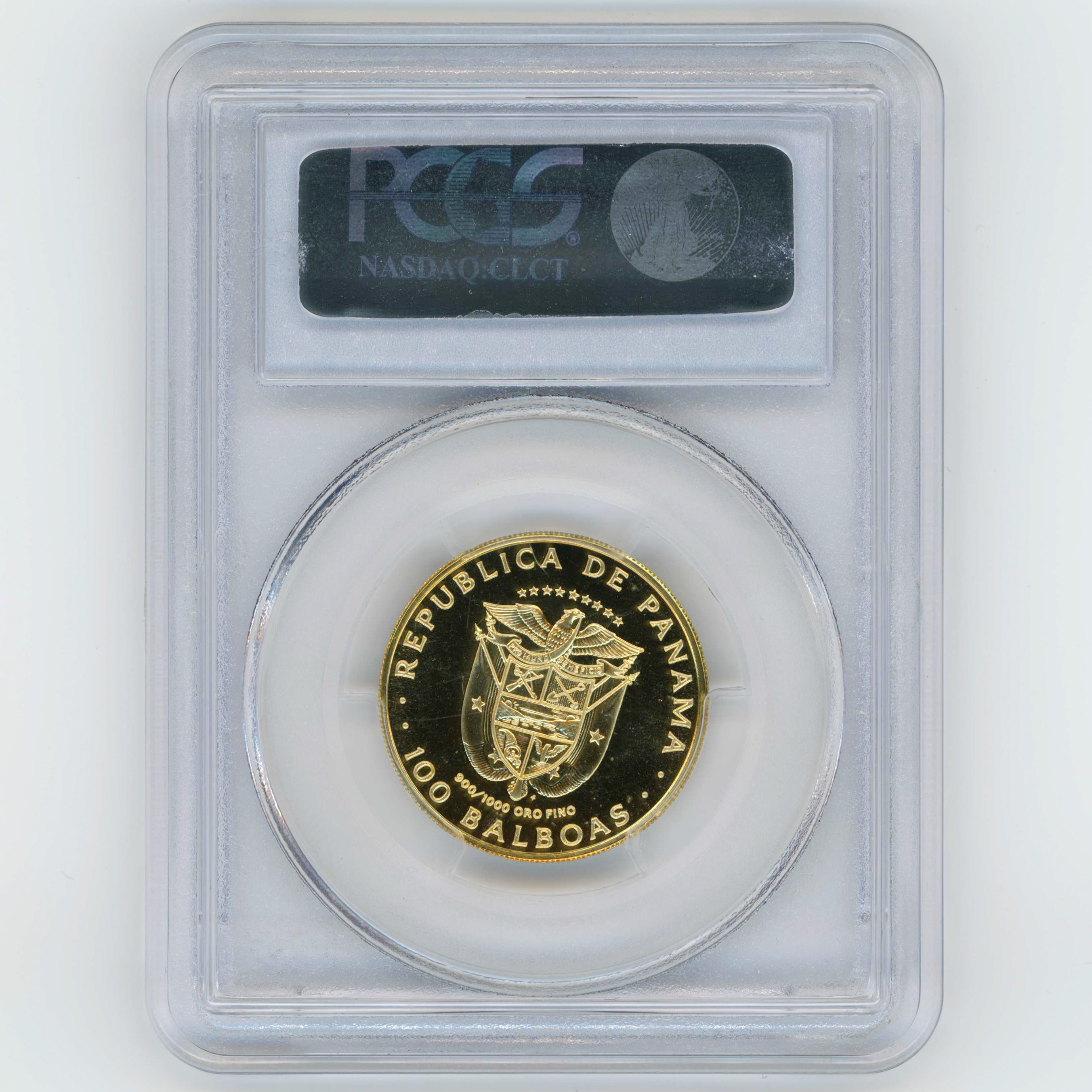 Panama - 100 Balboas - 1975 revers Panama - 100 Balboas - 1975 revers