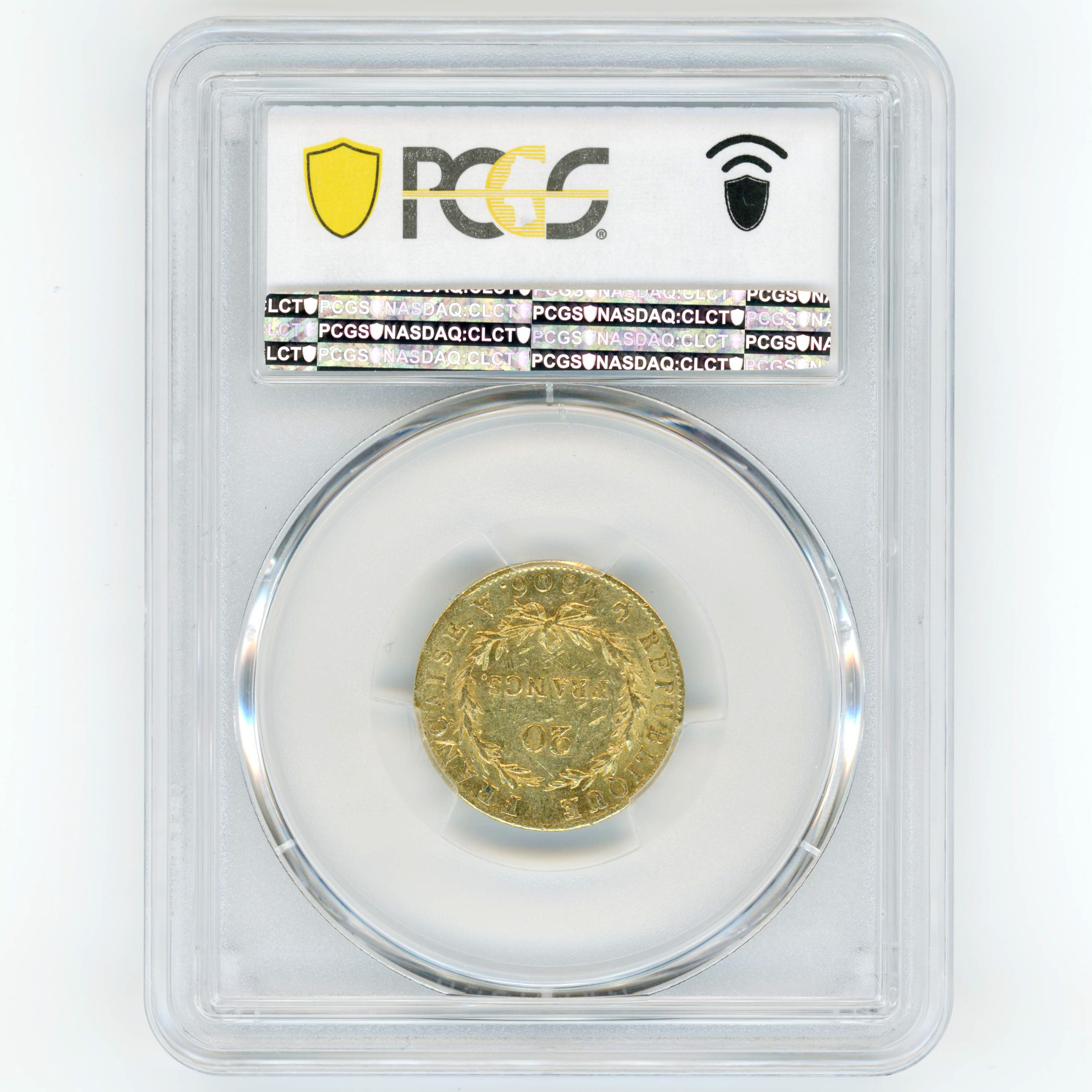 Napoléon Ier - 20 Francs - 1806 A revers Napoléon Ier - 20 Francs - 1806 A revers
