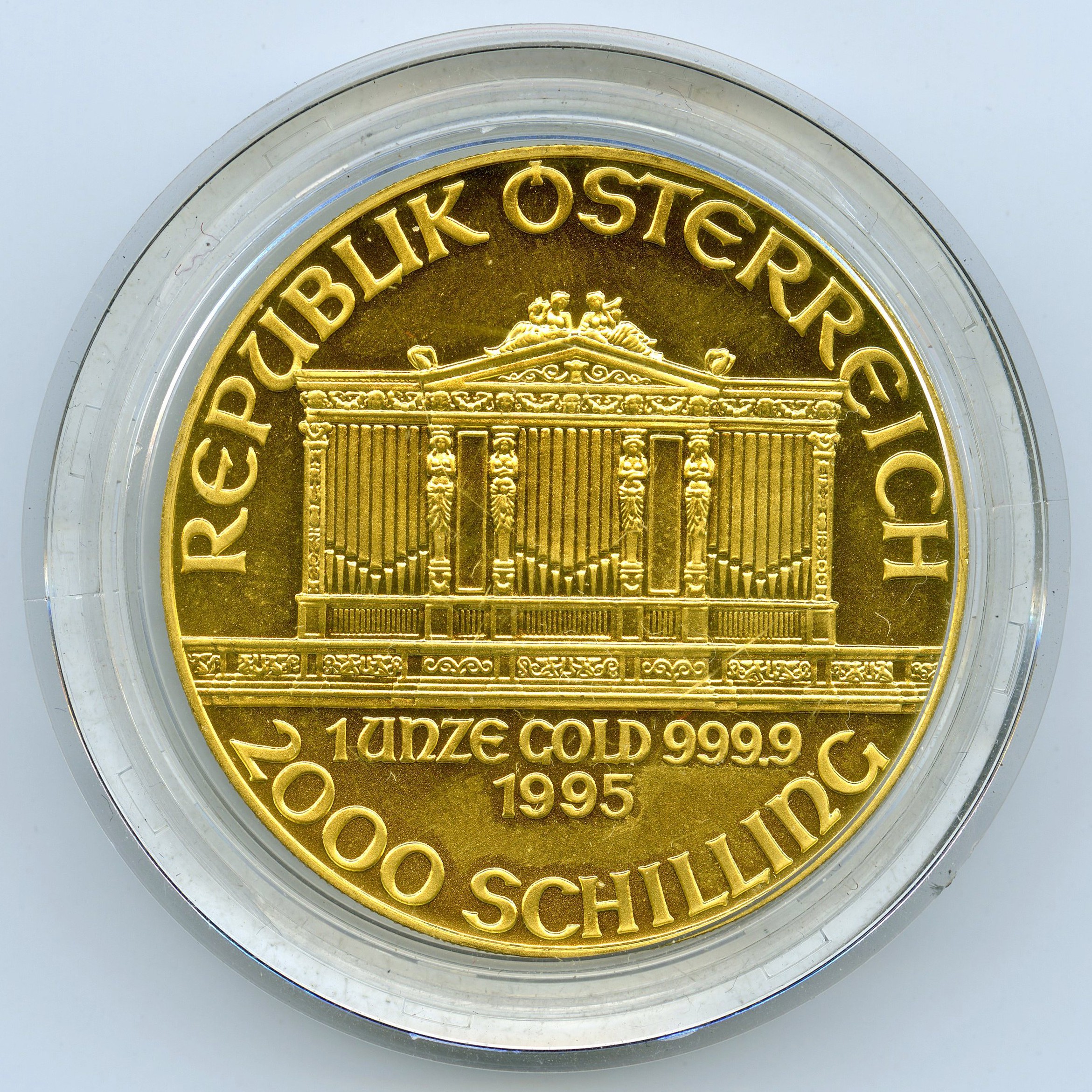 Autriche - 2 000 Schilling - 1995 revers Autriche - 2 000 Schilling - 1995 revers
