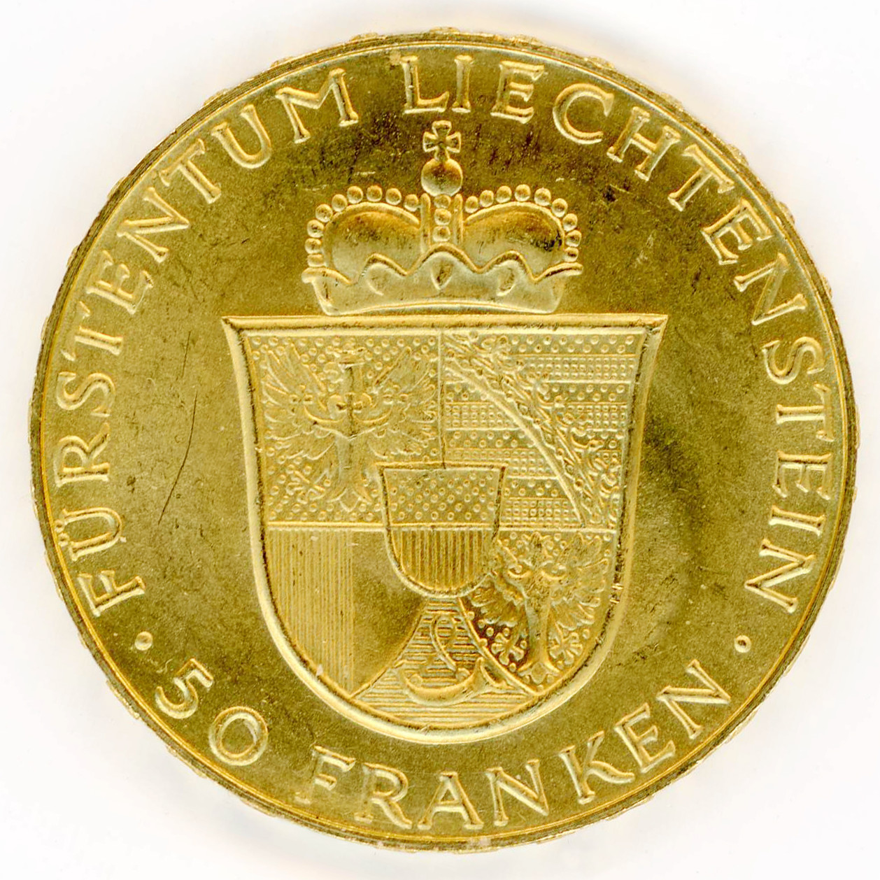 Liechteinstein - 50 Franken - 1956 B revers Liechteinstein - 50 Franken - 1956 B revers