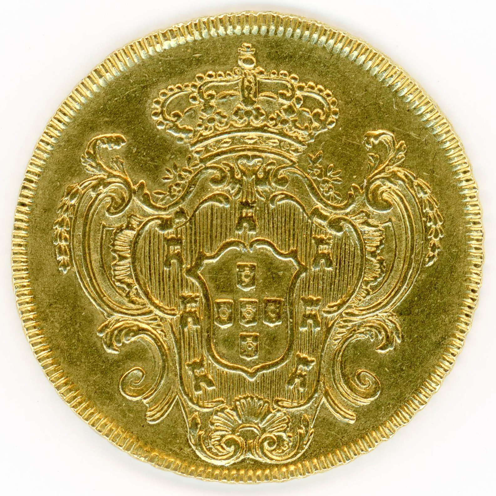 Brésil - Marie Ier - 6 400 Reis - 1795 revers Brésil - Marie Ier - 6 400 Reis - 1795 revers