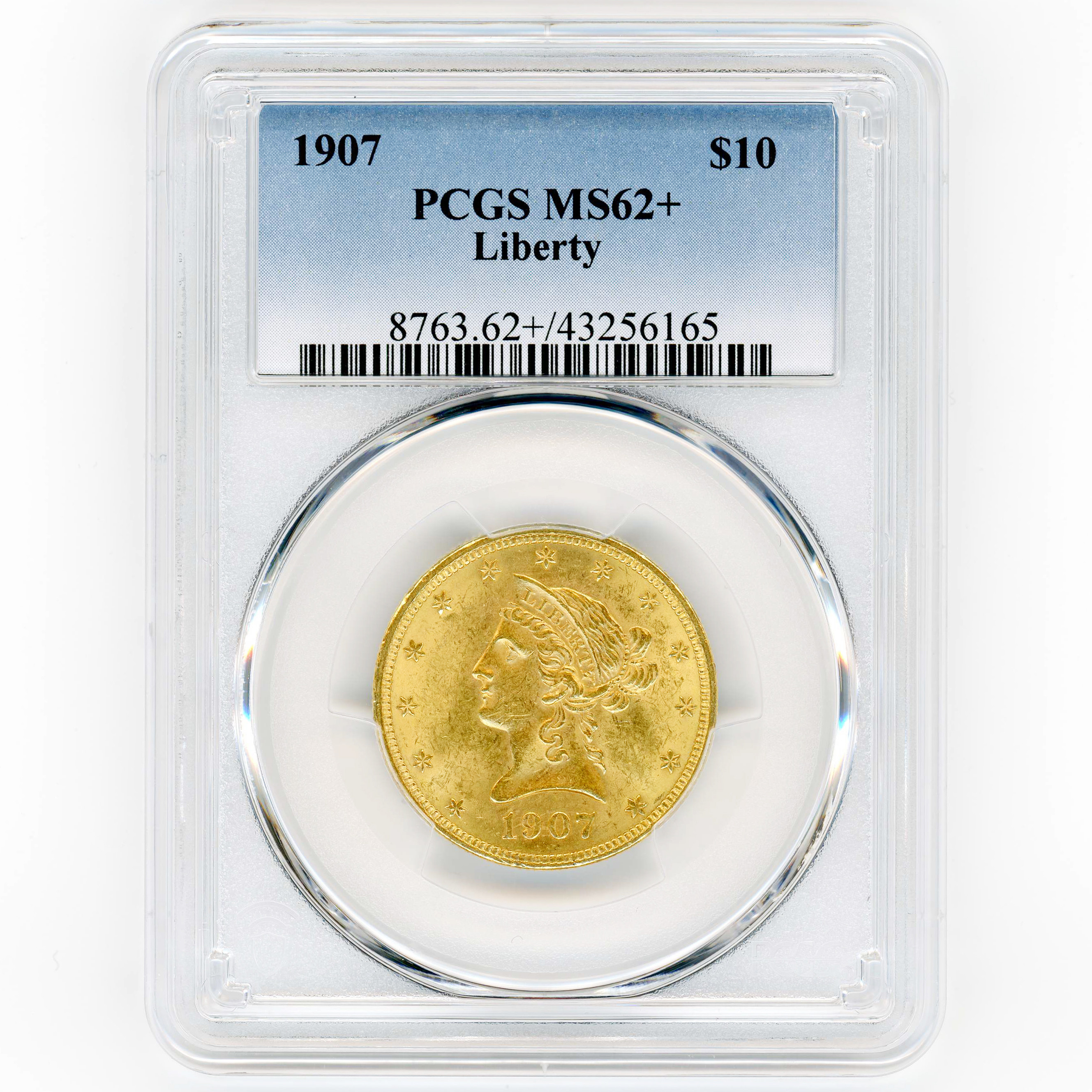 USA - 10 DOLLARS - 1907 avers USA - 10 DOLLARS - 1907 avers
