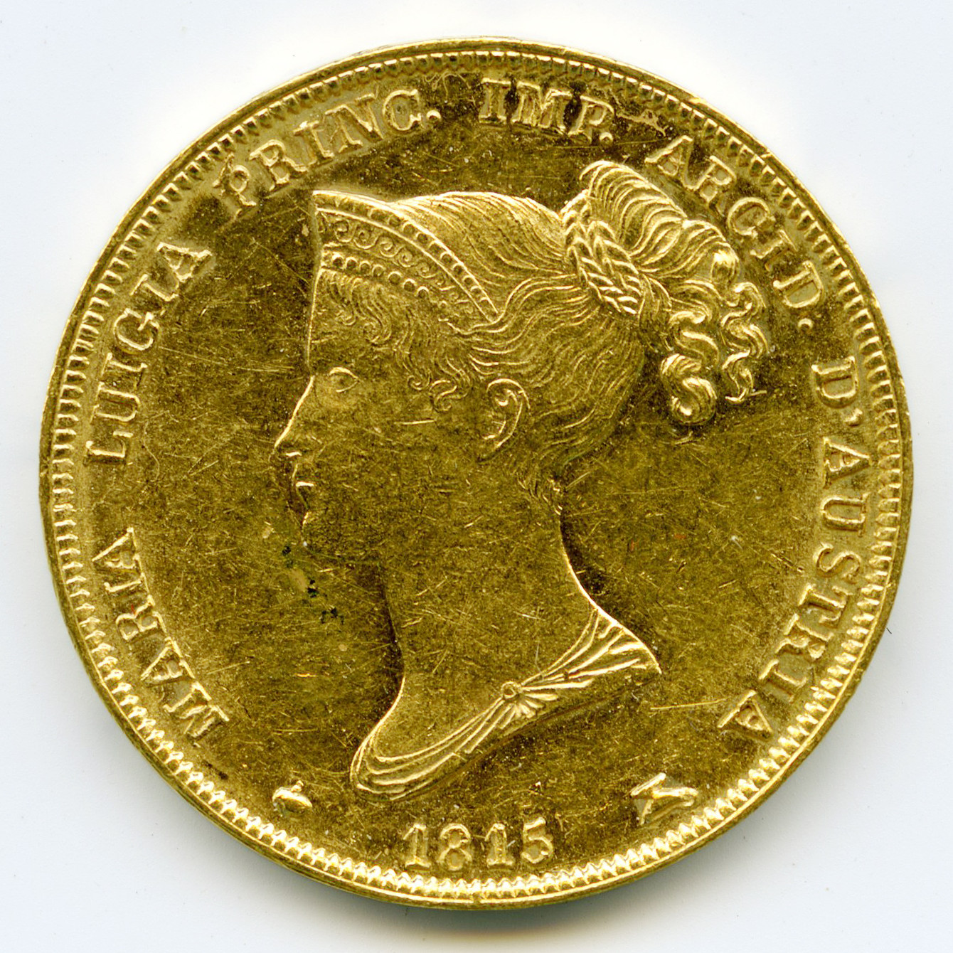 Italie - 40 Lire - 1815 avers Italie - 40 Lire - 1815 avers