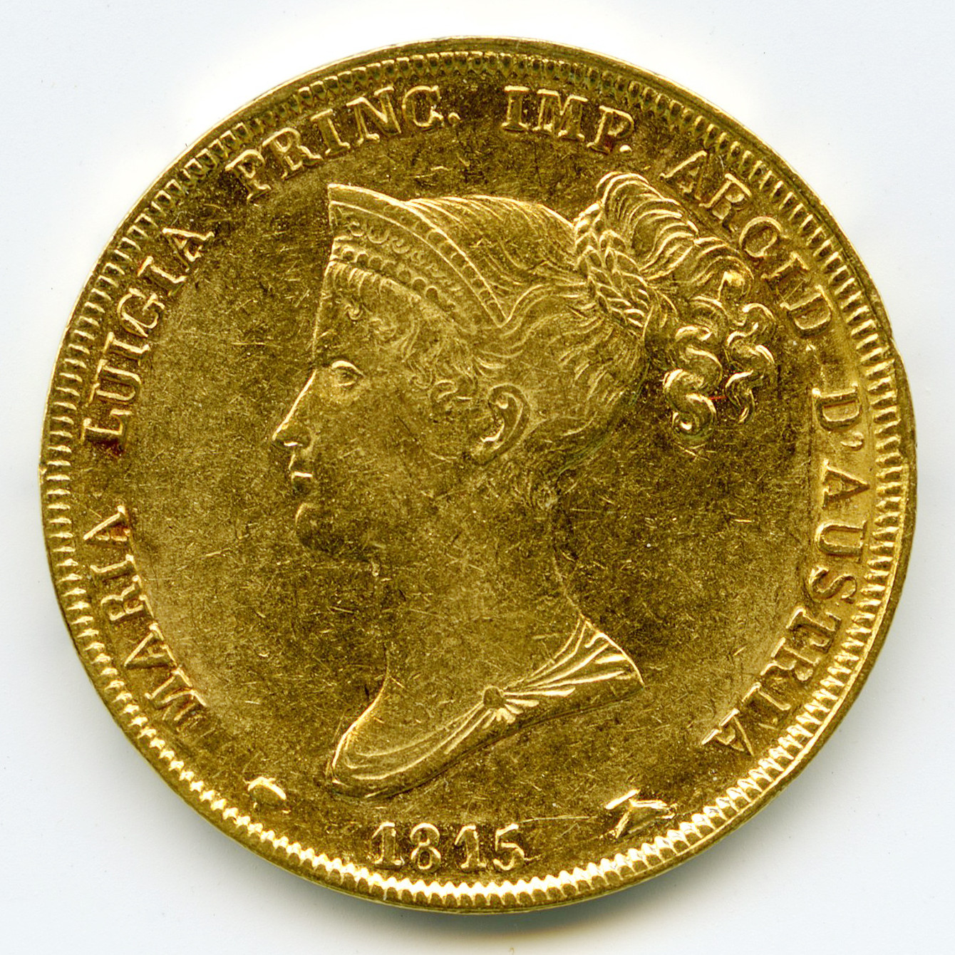 Italie - 40 Lire - 1815 avers Italie - 40 Lire - 1815 avers