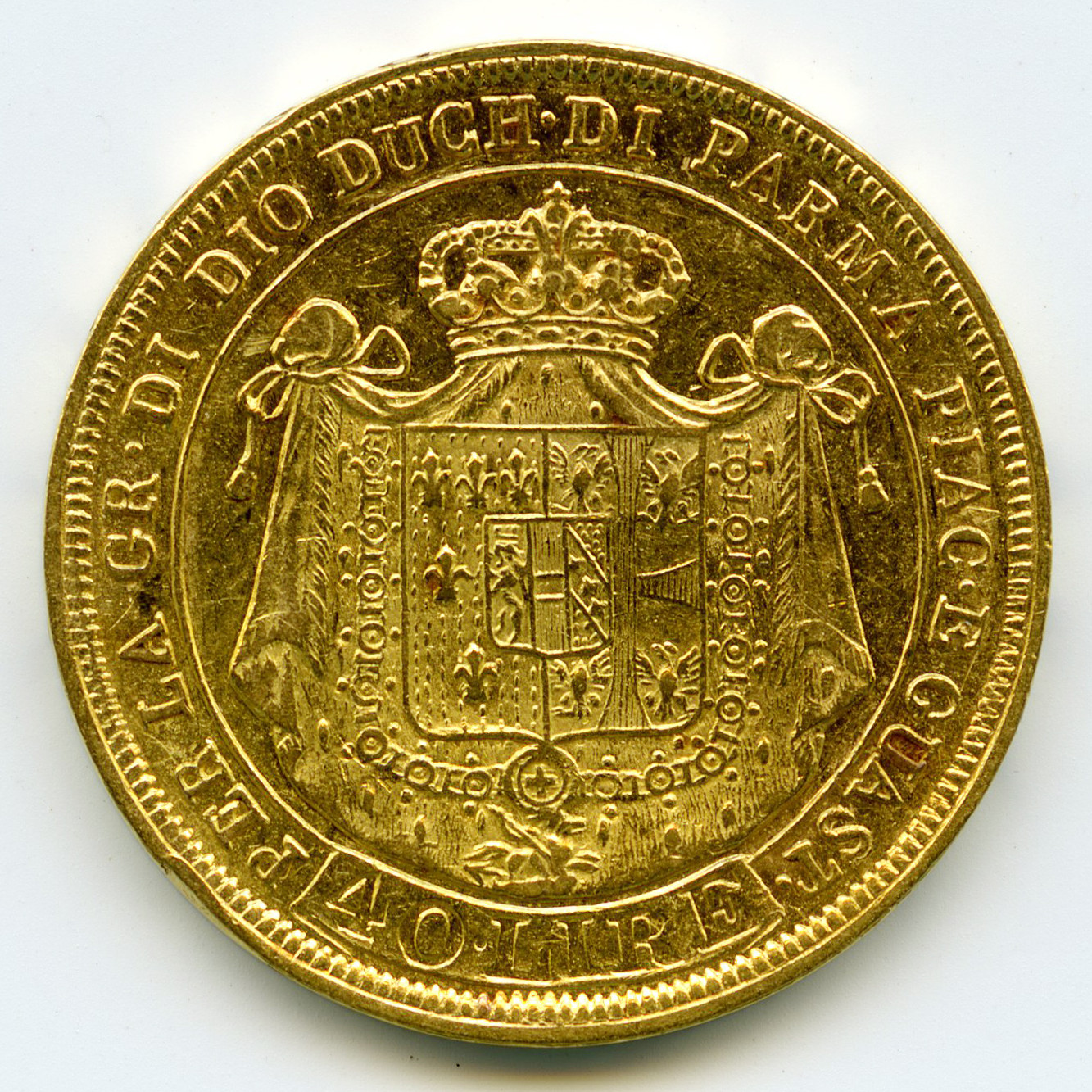 Italie - 40 Lire - 1815 revers Italie - 40 Lire - 1815 revers