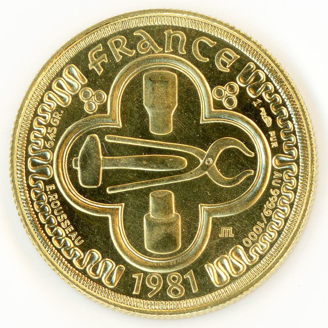 Monnaie de Paris - Franc à cheval - 1981 revers