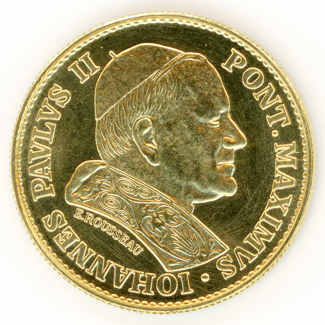 Médaille - Jean Paul II - 1980 avers