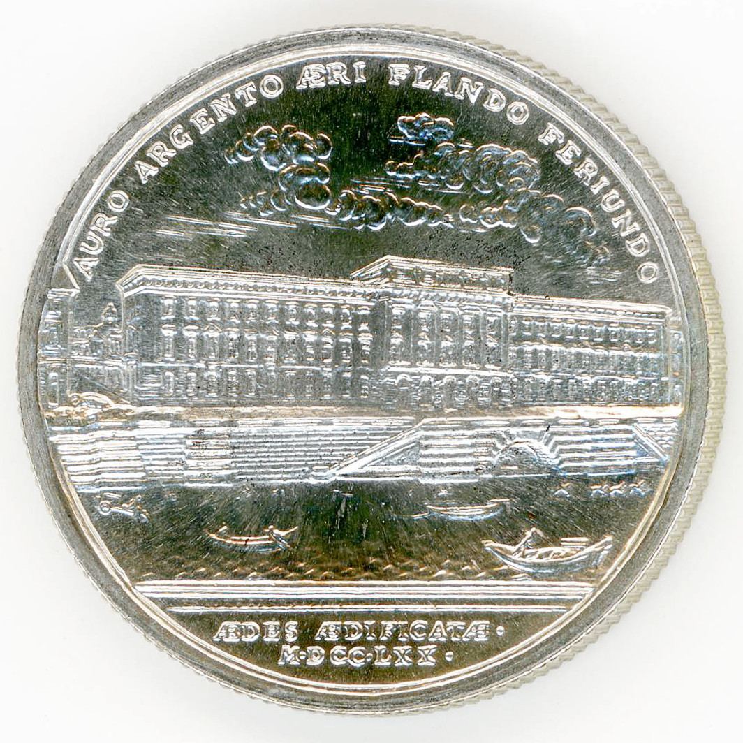 Médaille - Régie des monnaies - 1980 revers