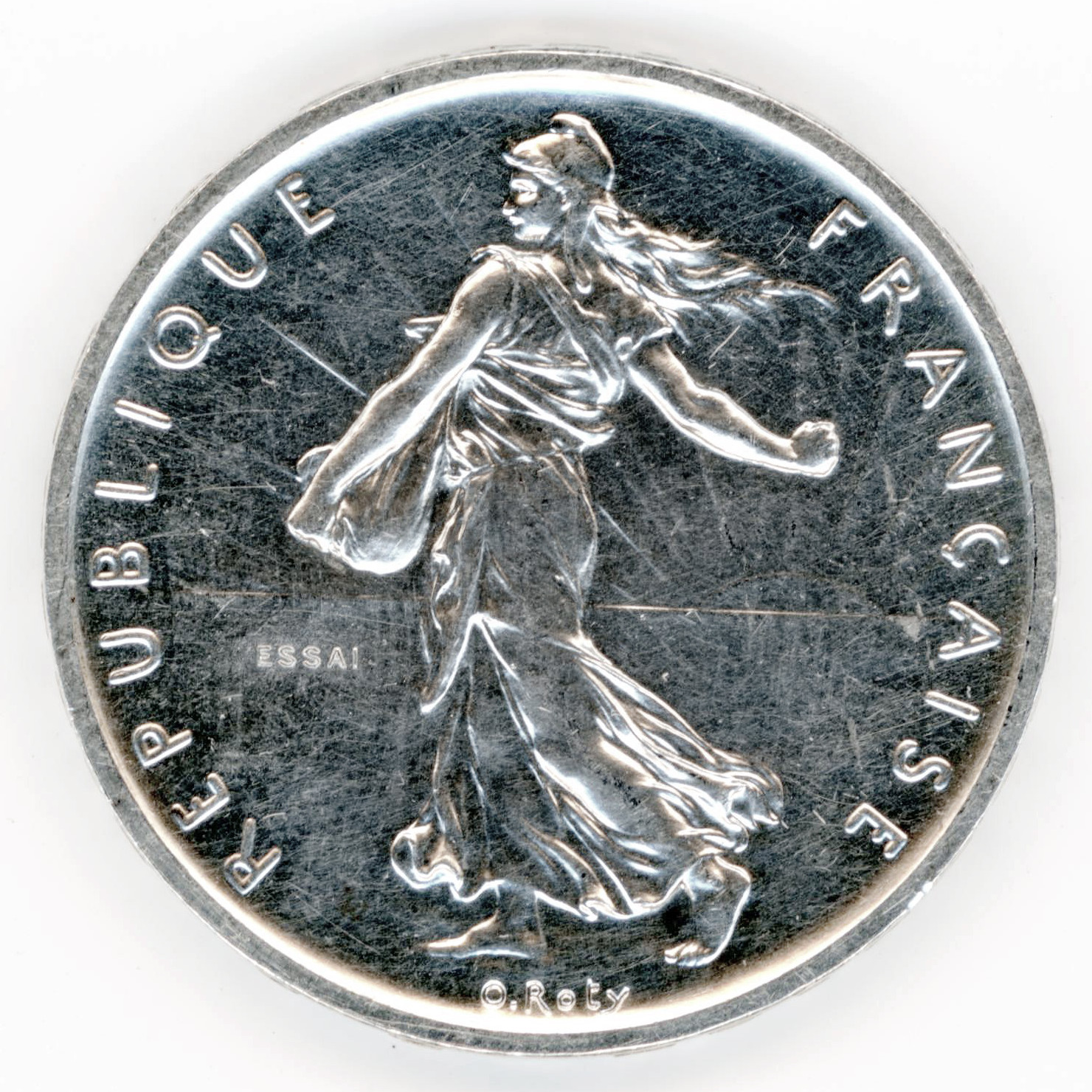 5 Francs Semeuse - 1959 - Essai avers 5 Francs Semeuse - 1959 - Essai avers