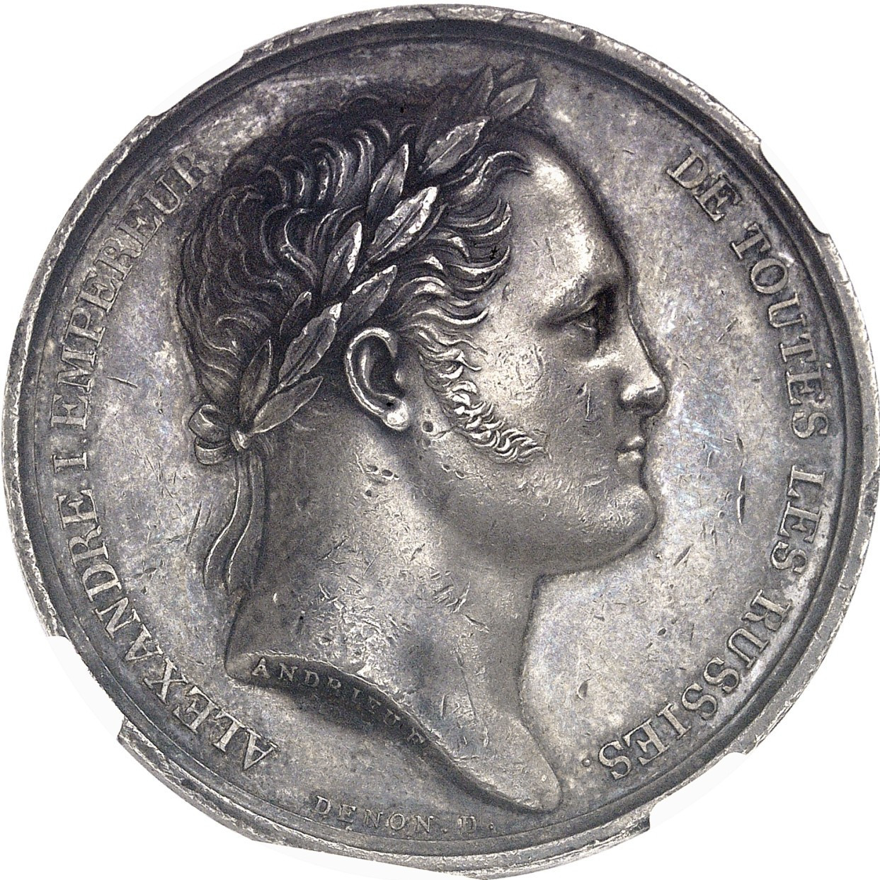 Russie - Alexandre Ier - 1814 - Argent avers