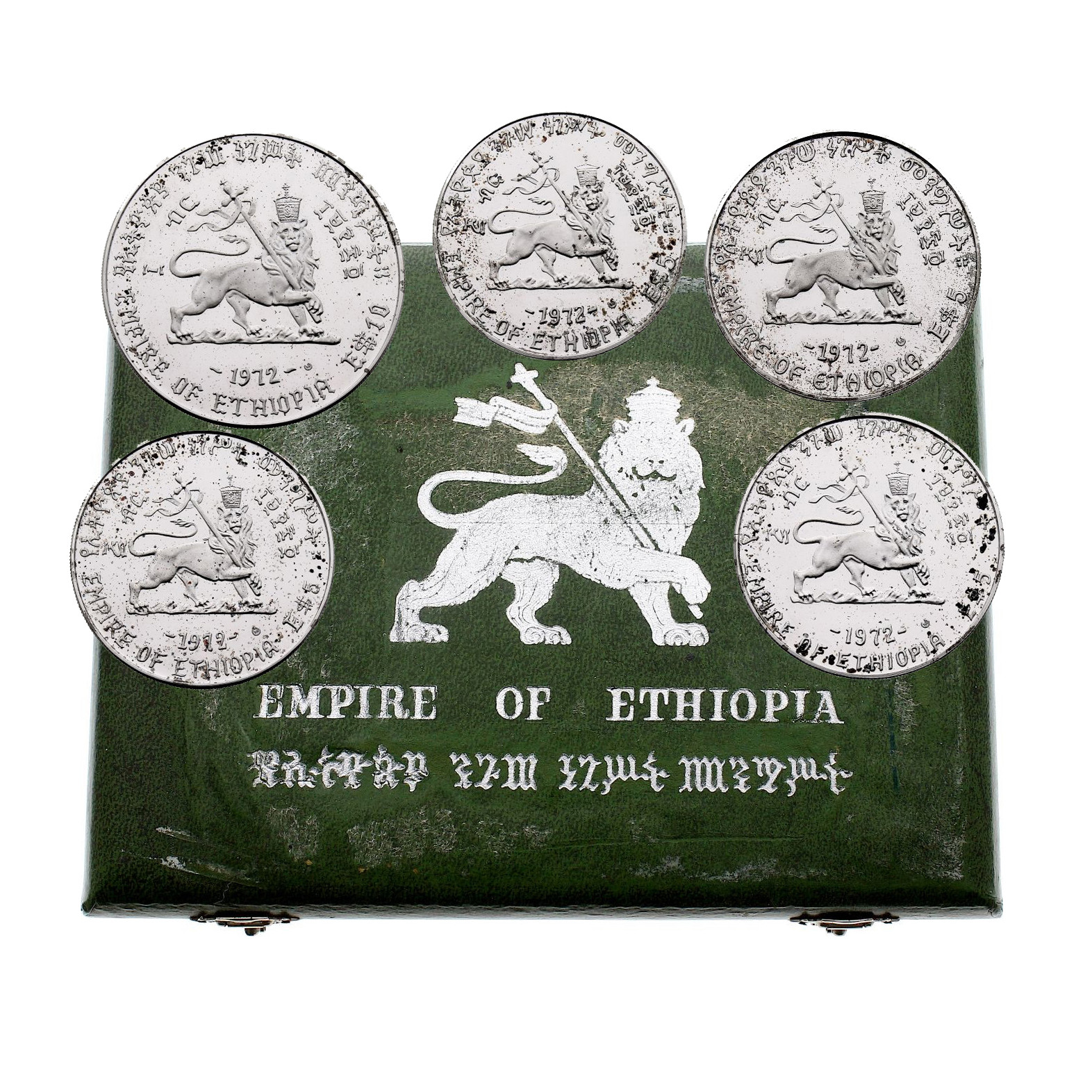 Ethiopie - Proof set - 1972 revers