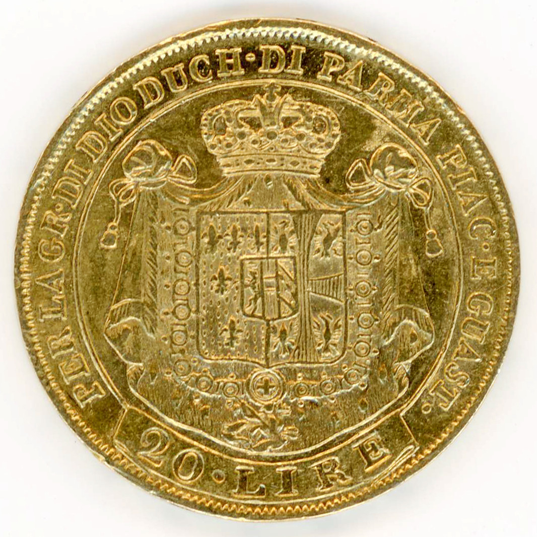 Italie - 20 Lire - Maria Luigia - 1815 revers