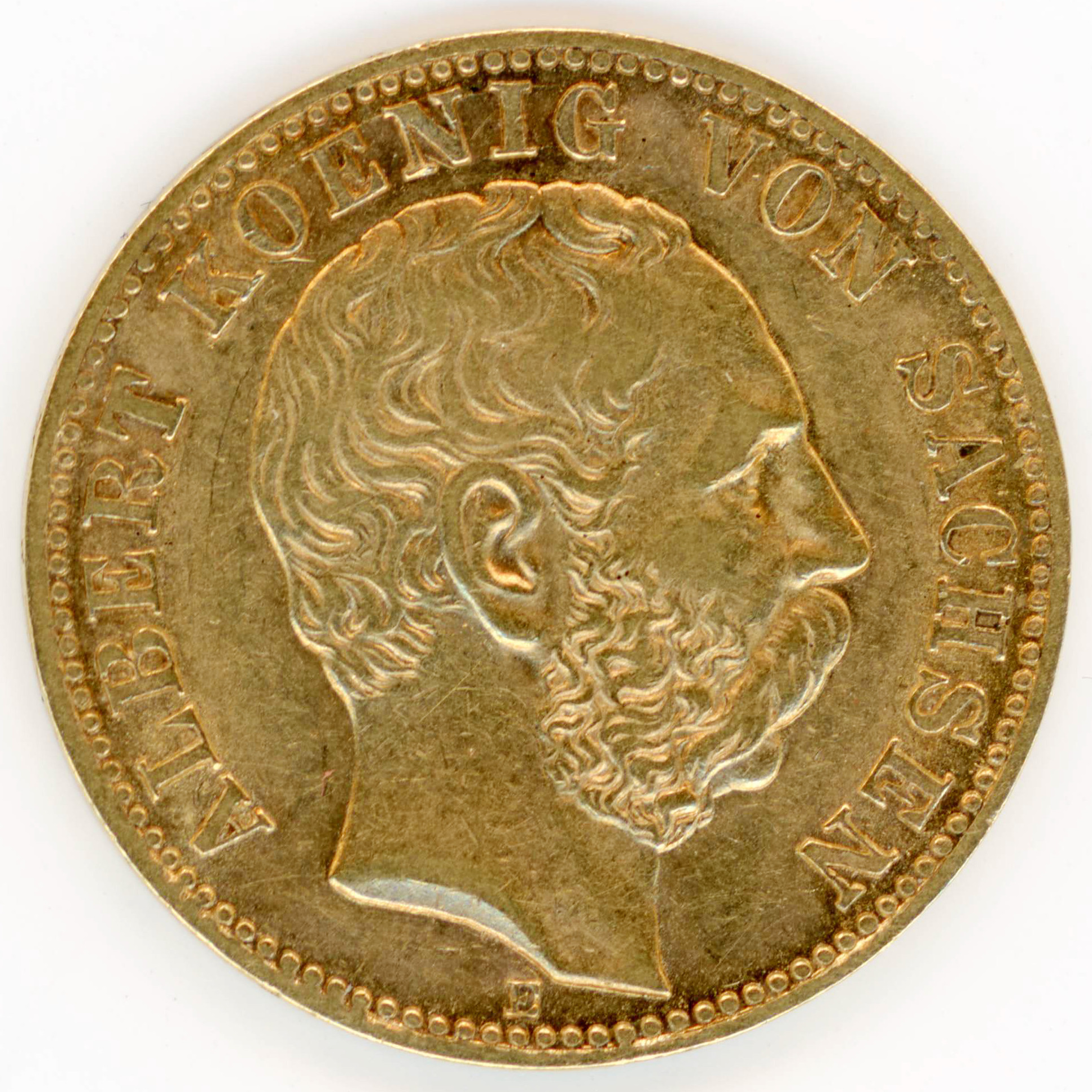 Allemagne - 10 Mark - 1877 E avers