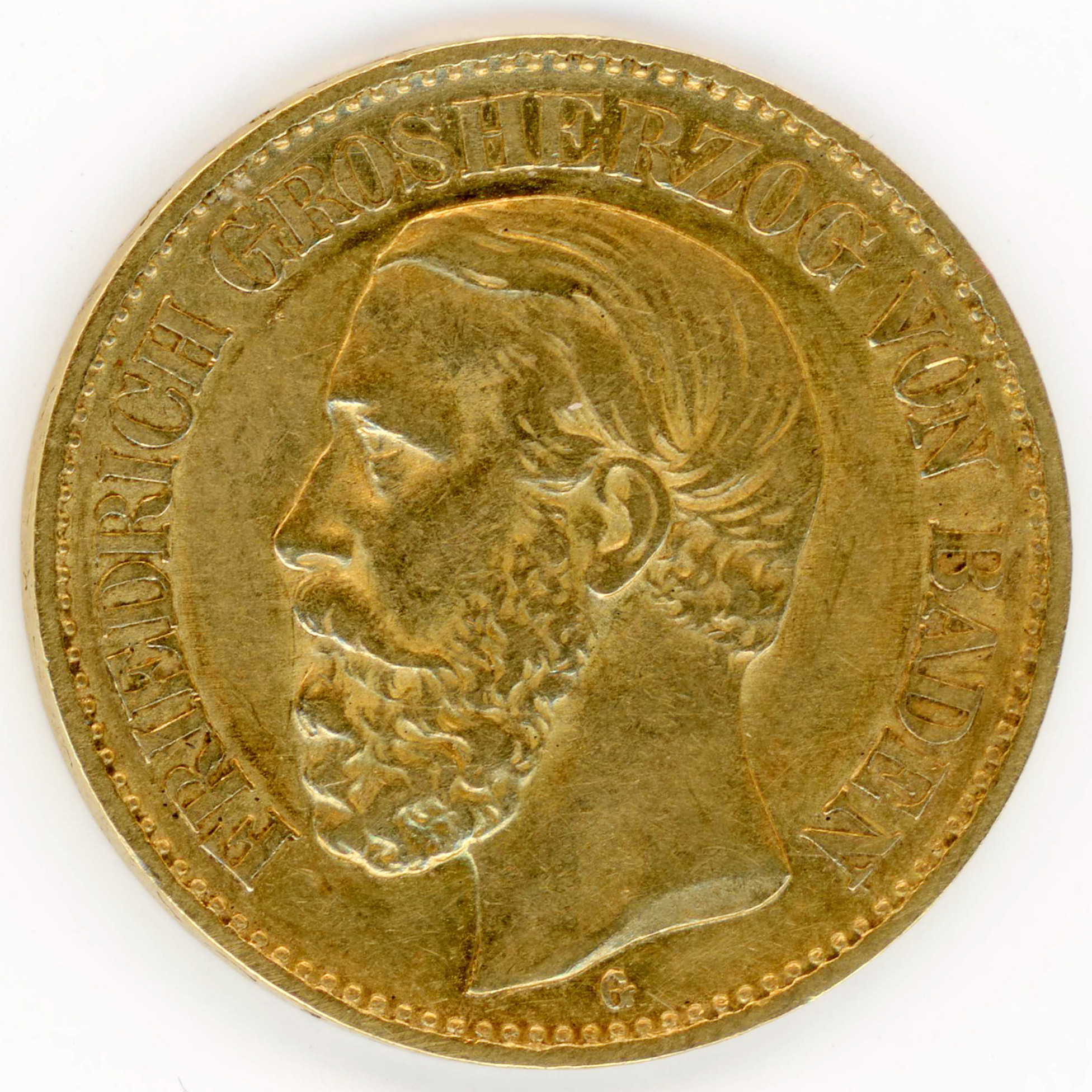 Allemagne - 10 Mark - 1876 G avers Allemagne - 10 Mark - 1876 G avers